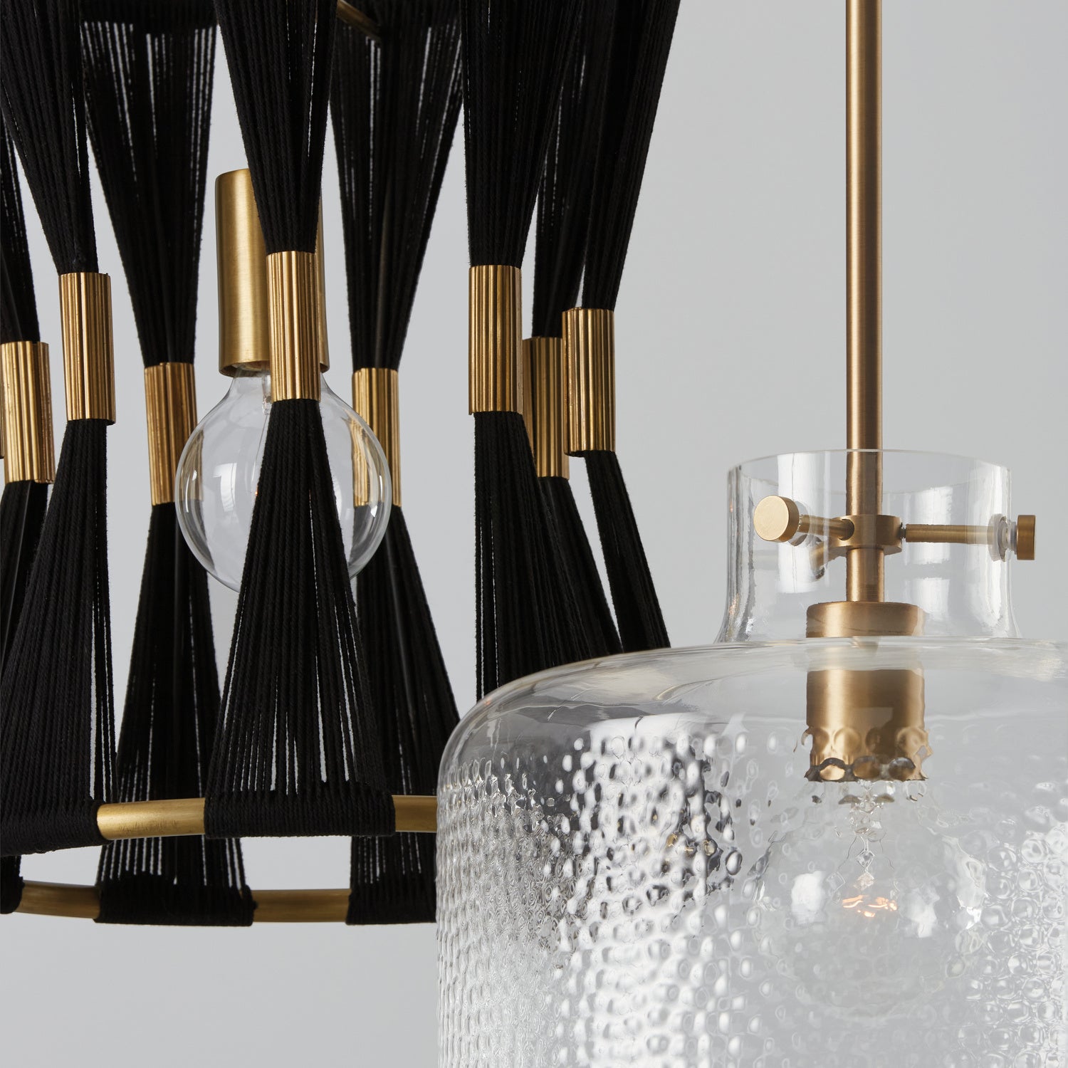 Capital Lighting - 342512AD - One Light Pendant - Brighton - Aged Brass