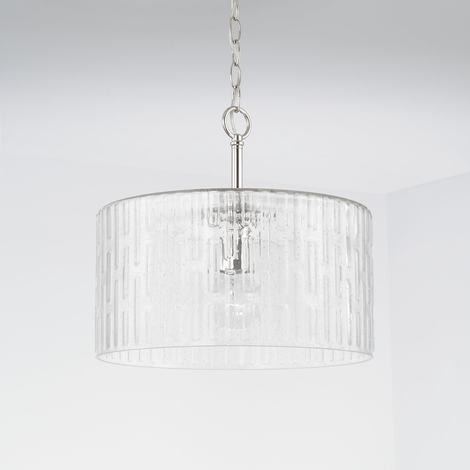 Capital Lighting - 241311PN - One Light Semi Flush Mount - Emerson - Polished Nickel