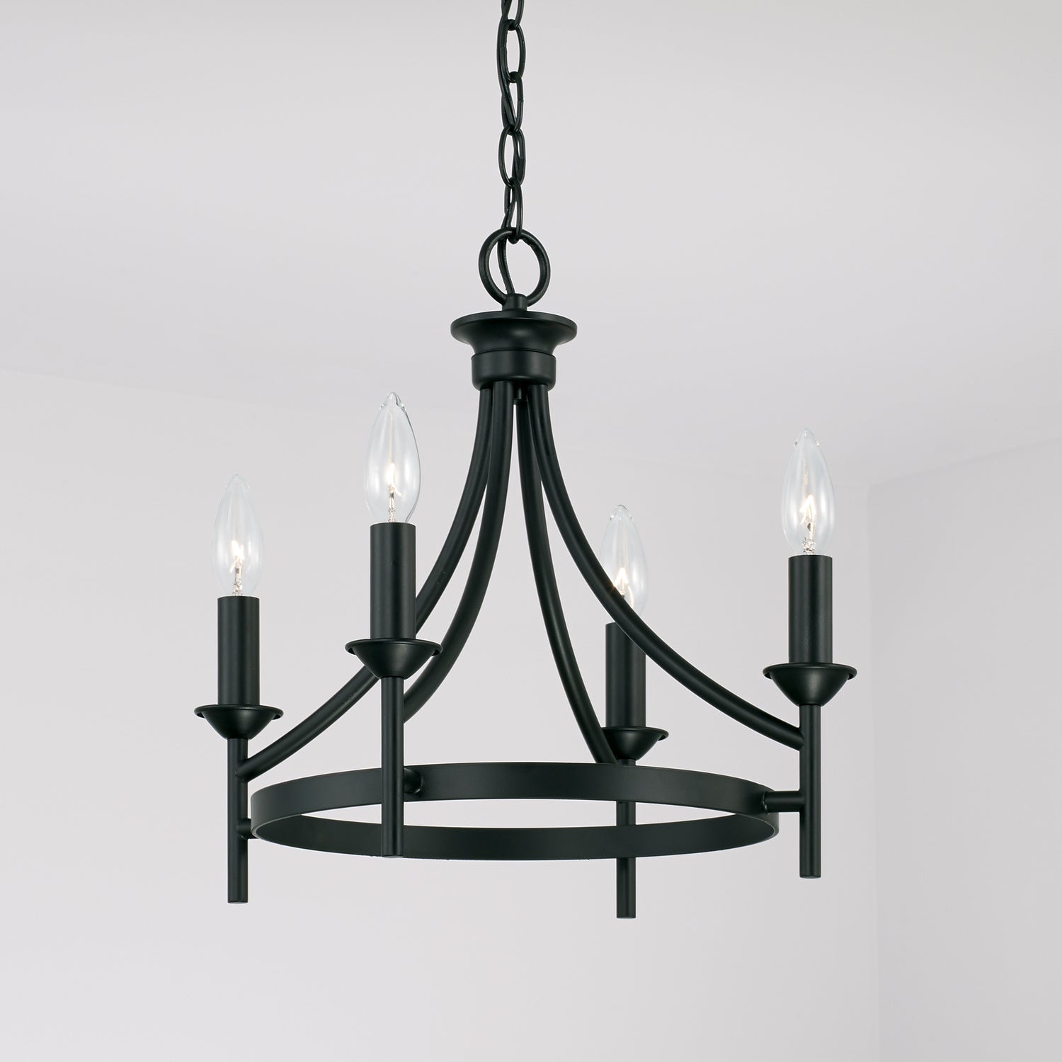 Capital Lighting - 242041MB - Four Light Semi Flush Mount - Peyton - Matte Black