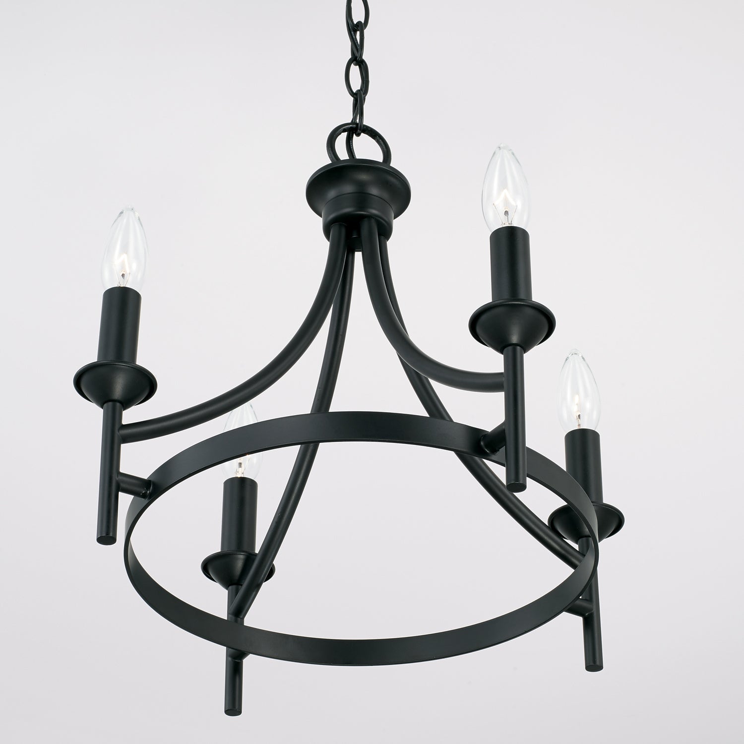 Capital Lighting - 242041MB - Four Light Semi Flush Mount - Peyton - Matte Black