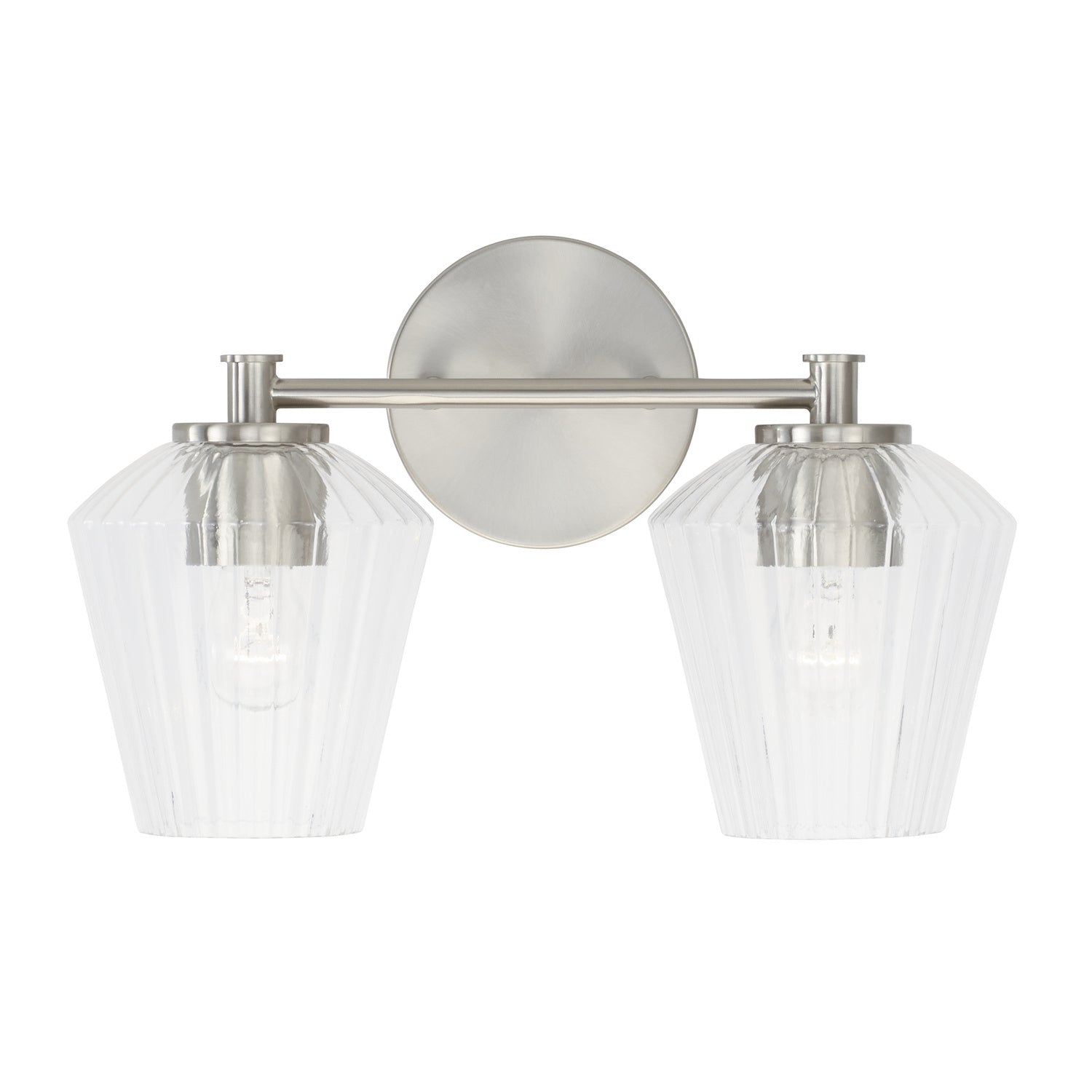 Capital Lighting - 141421BN-507 - Two Light Vanity - Beau - Brushed Nickel