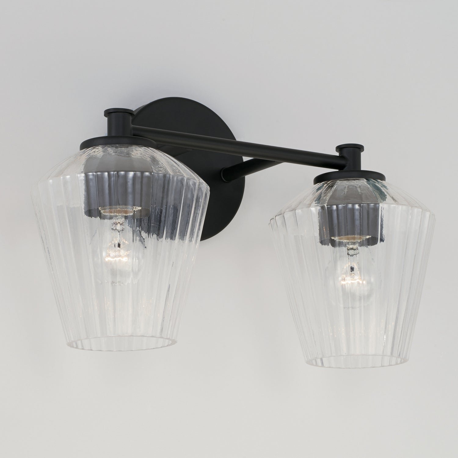 Capital Lighting - 141421MB-507 - Two Light Vanity - Beau - Matte Black