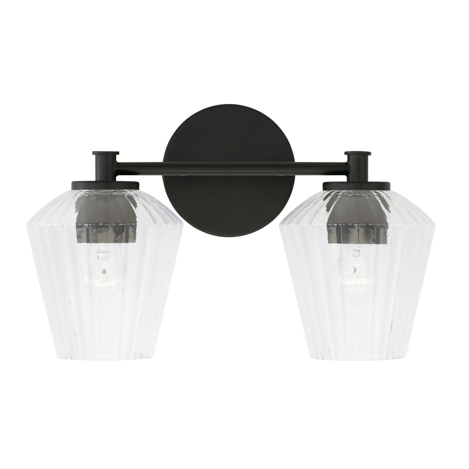 Capital Lighting - 141421MB-507 - Two Light Vanity - Beau - Matte Black