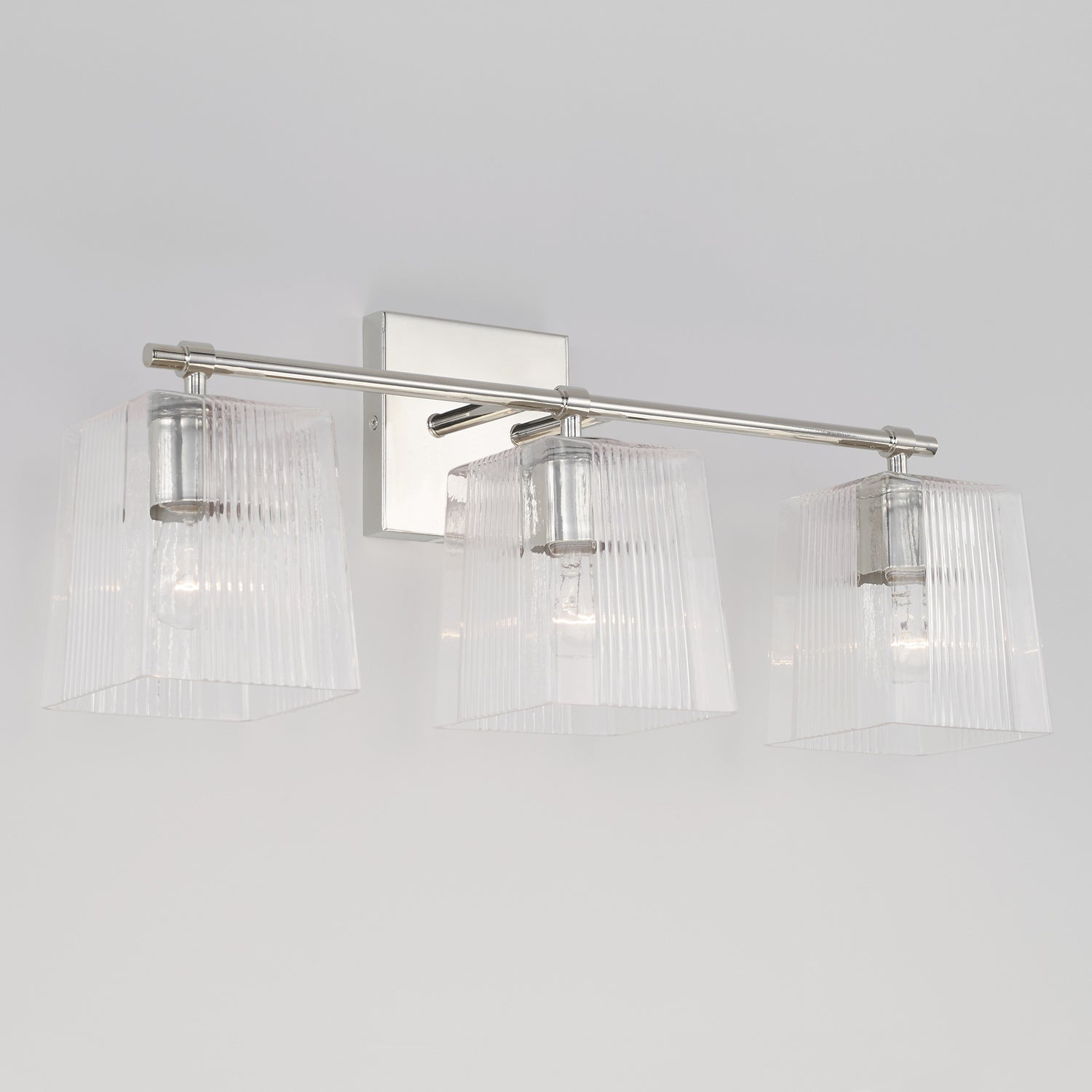 Capital Lighting - 141731PN-508 - Three Light Vanity - Lexi - Polished Nickel