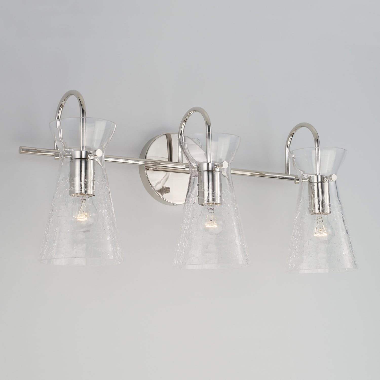 Capital Lighting - 142431PN - Three Light Vanity - Mila - Polished Nickel
