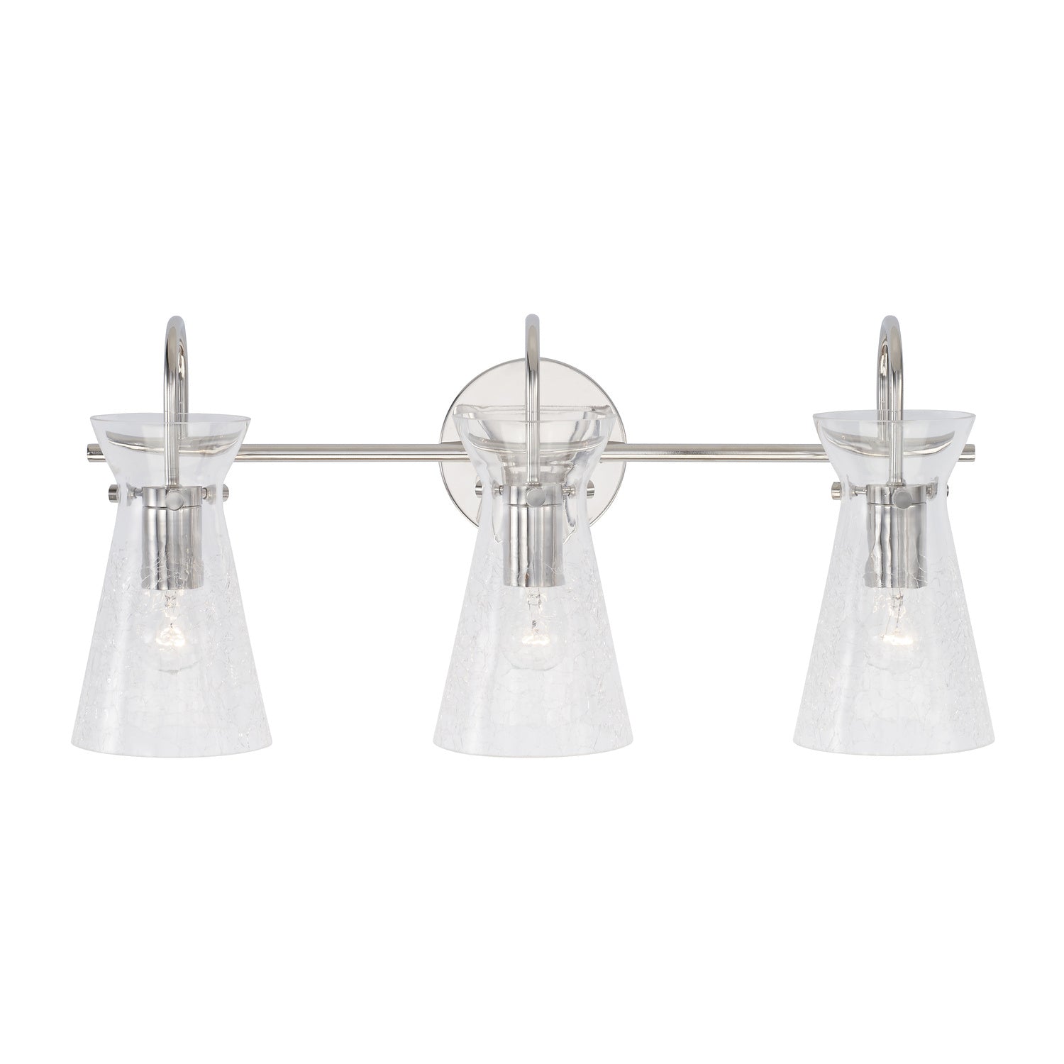 Capital Lighting - 142431PN - Three Light Vanity - Mila - Polished Nickel