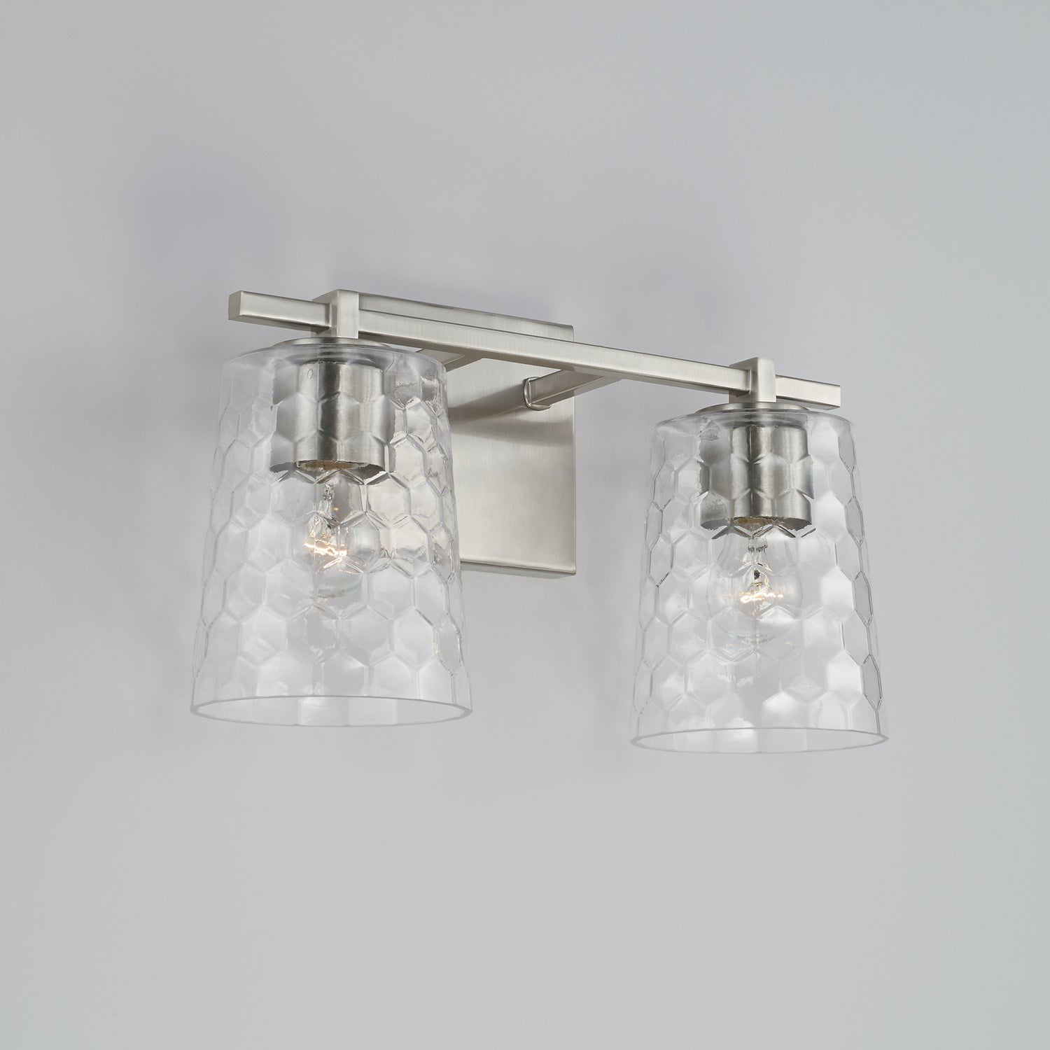 Capital Lighting - 143521BN-517 - Two Light Vanity - Burke - Brushed Nickel