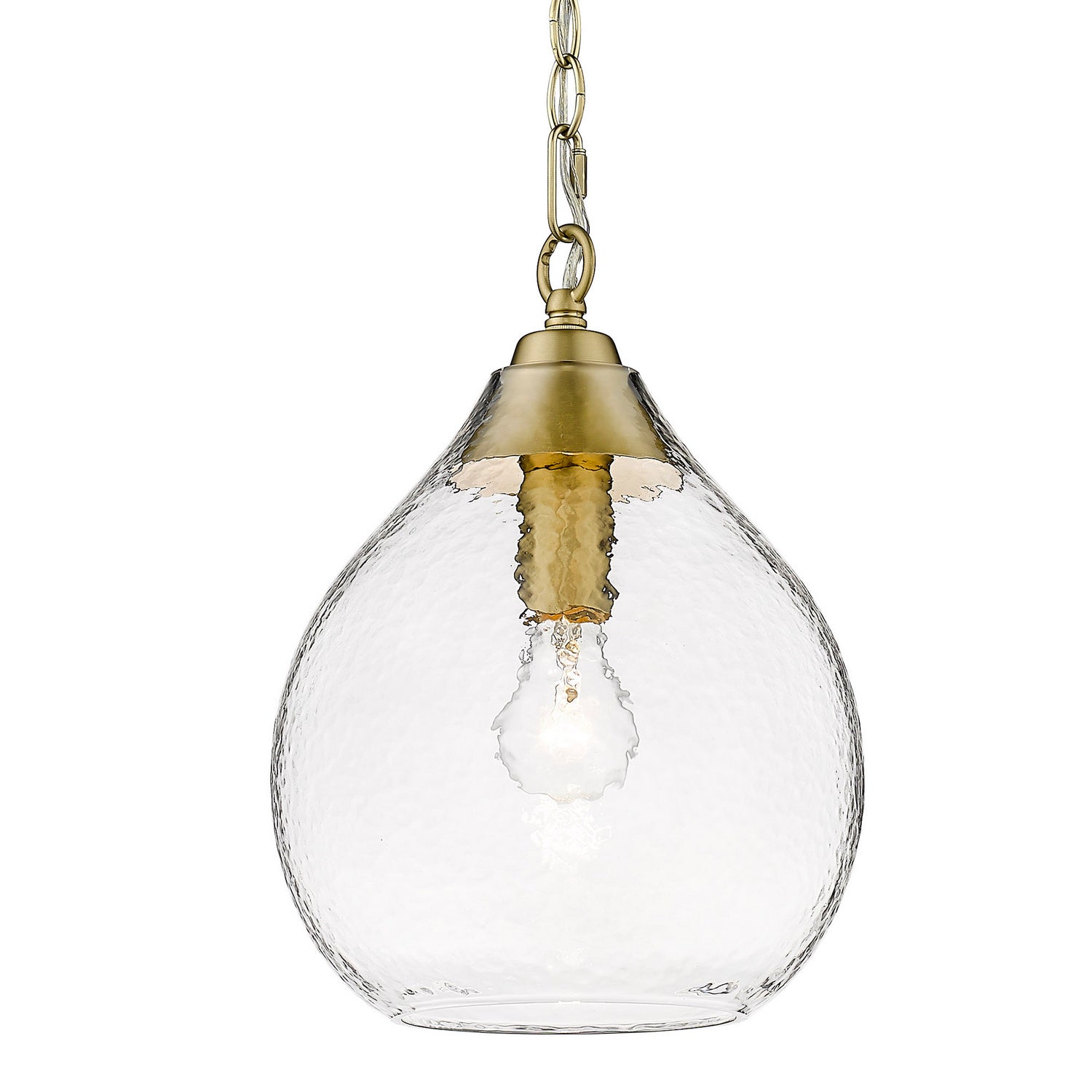 Golden - 1094-S BCB-HCG - One Light Pendant - Ariella - Brushed Champagne Bronze