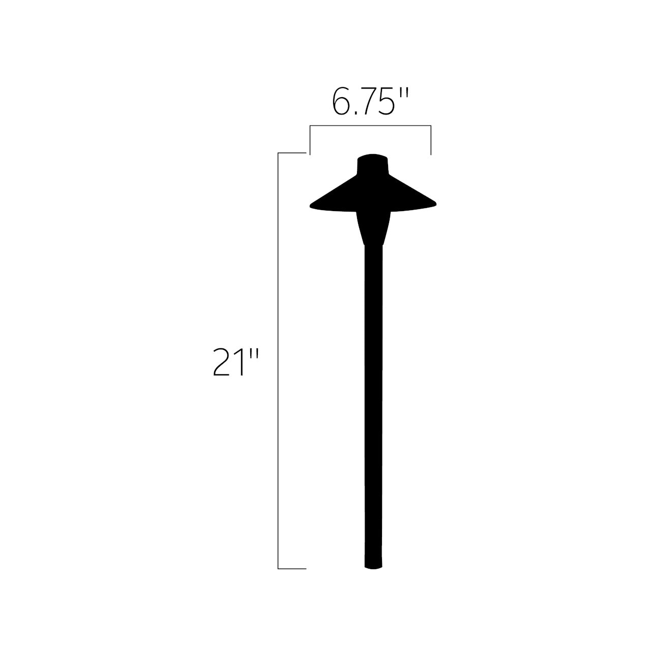 Kichler - 15478BKT - One Light Path Light - Textured Black