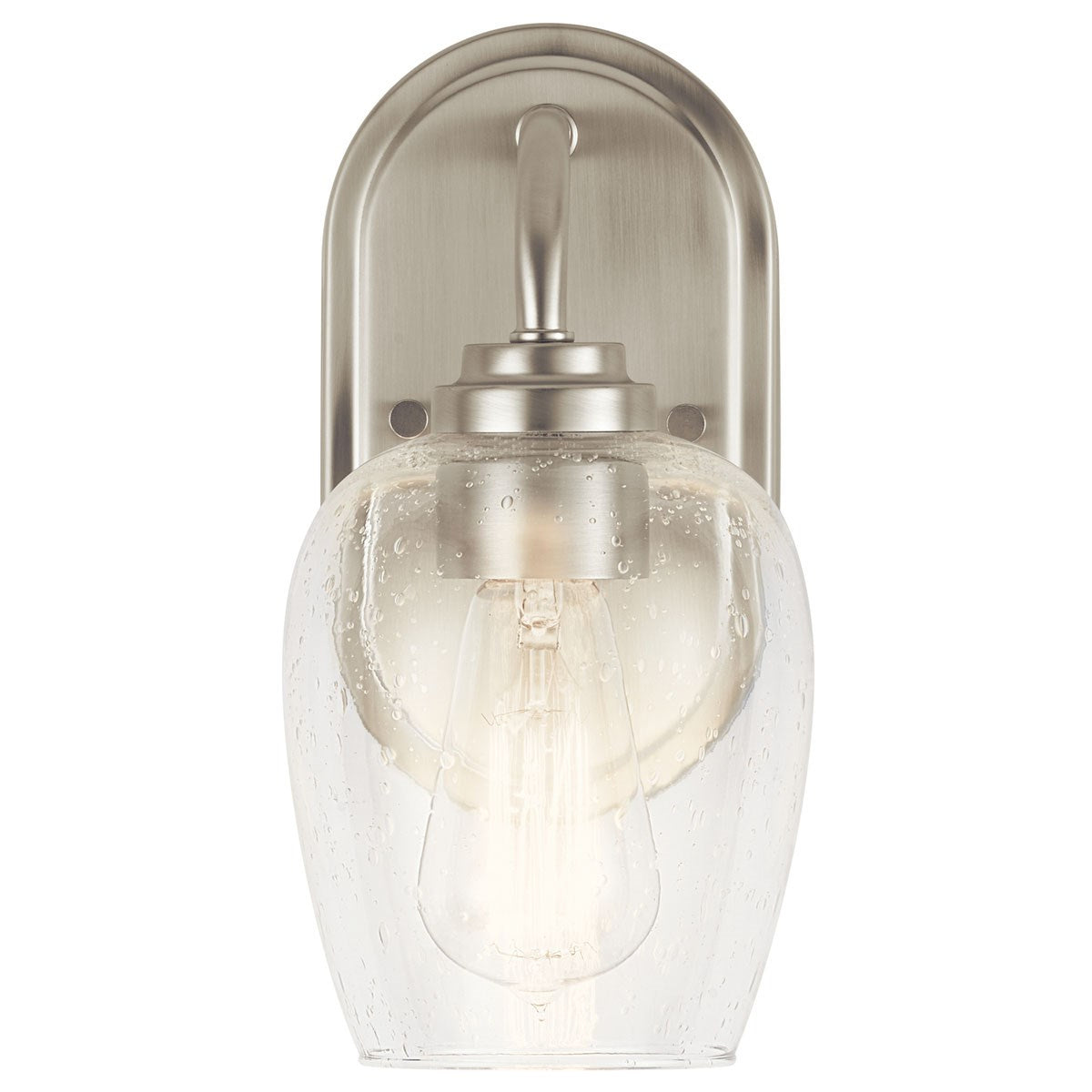 Kichler - 44381NICS - One Light Wall Sconce - Valserrano - Brushed Nickel