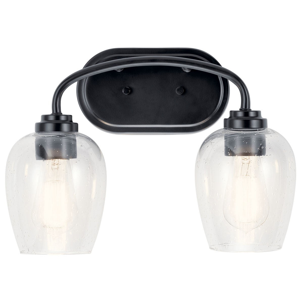 Kichler - 45128BKCS - Two Light Bath - Valserrano - Black