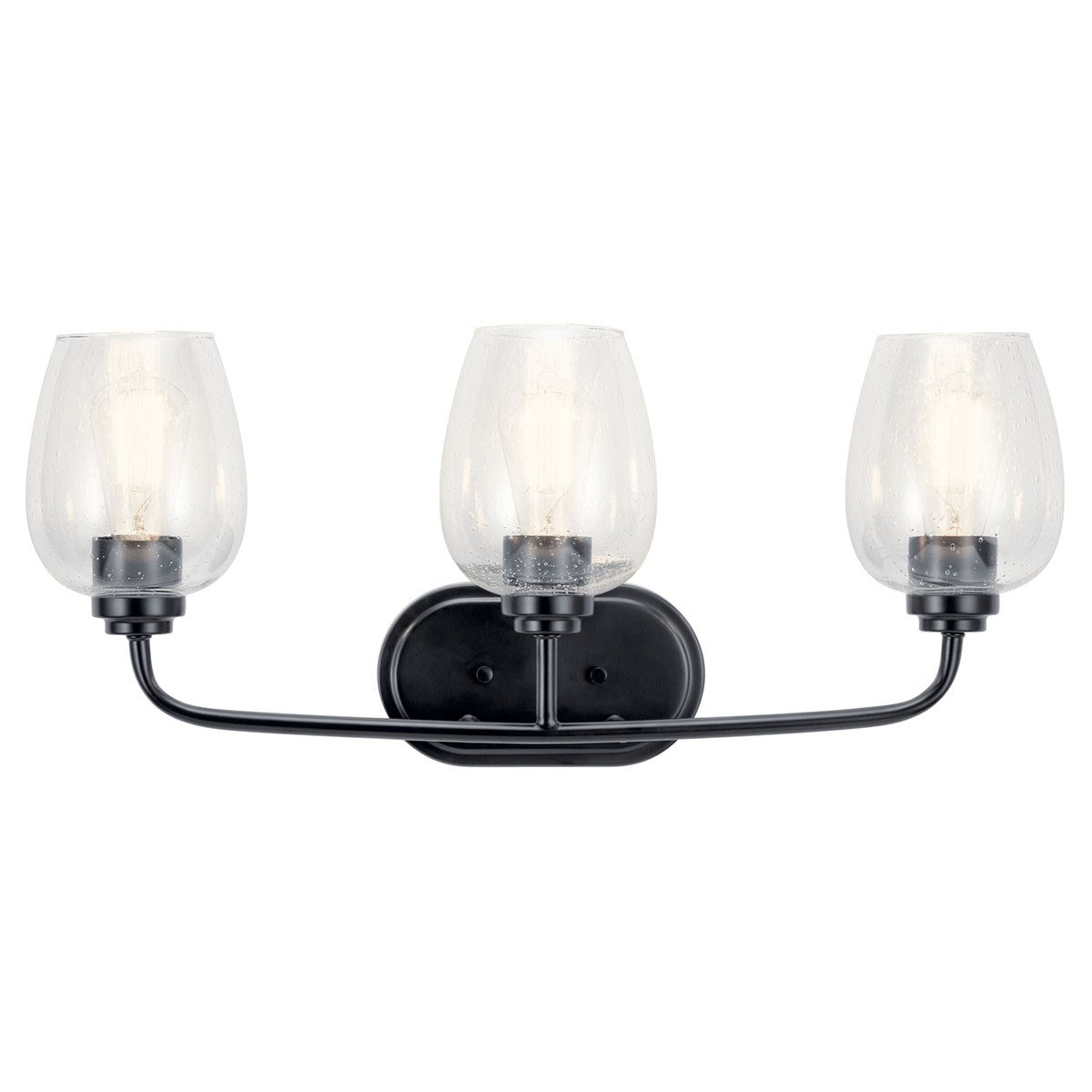 Kichler - 45129BKCS - Three Light Bath - Valserrano - Black