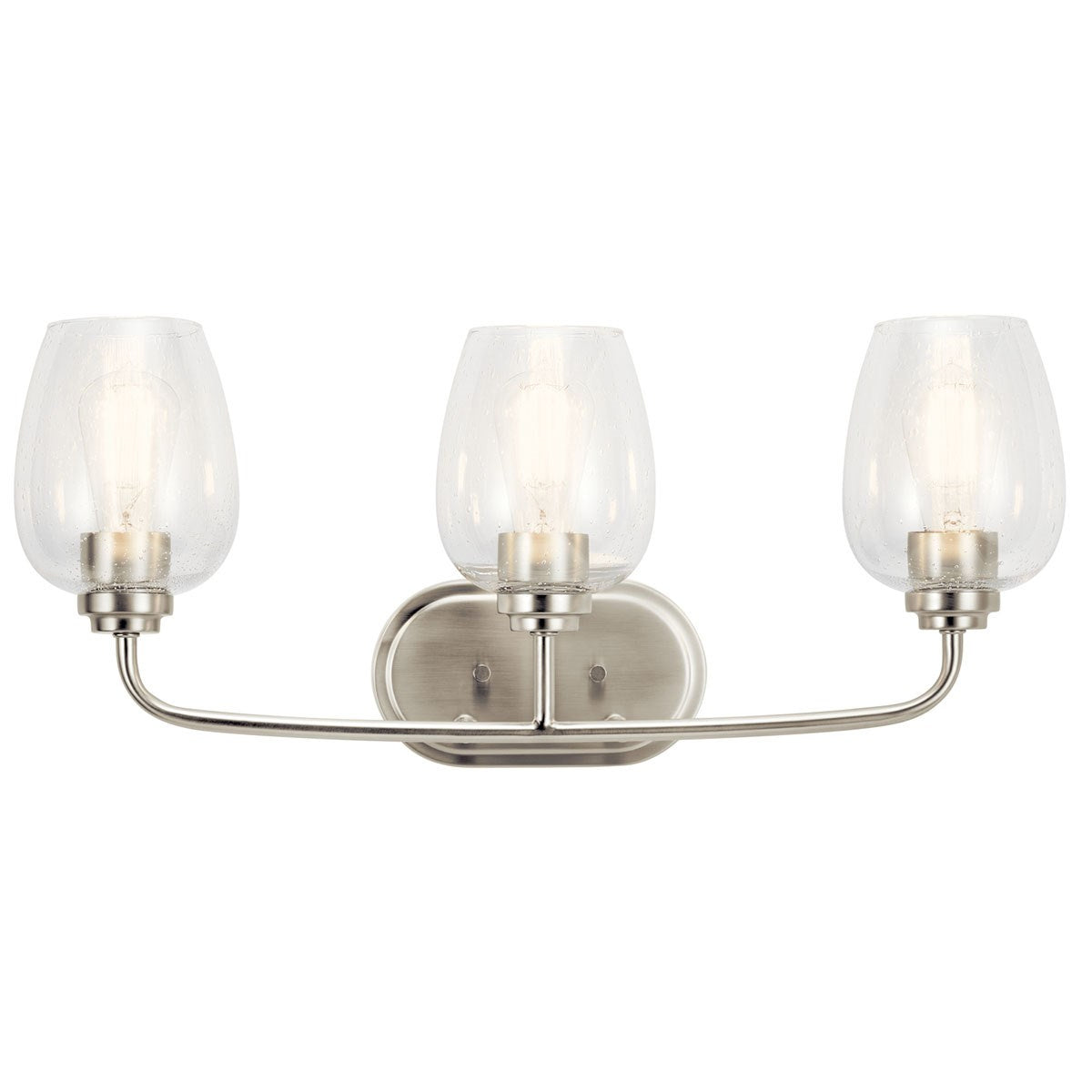 Kichler - 45129NICS - Three Light Bath - Valserrano - Brushed Nickel
