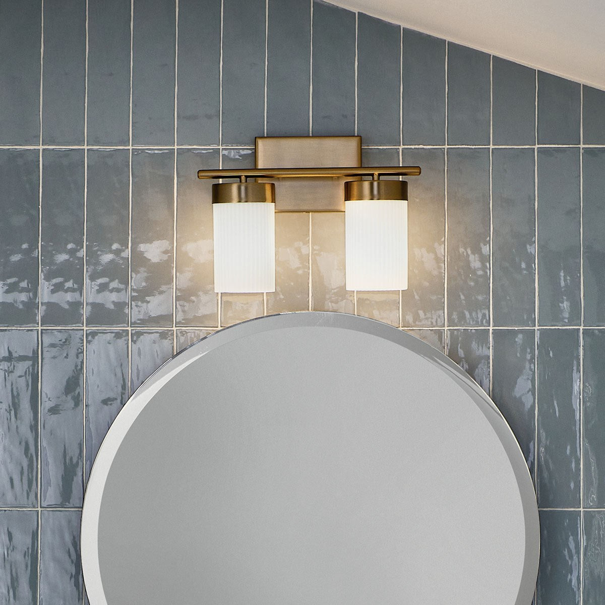 Kichler - 55111BNB - Two Light Bath - Ciona - Brushed Natural Brass