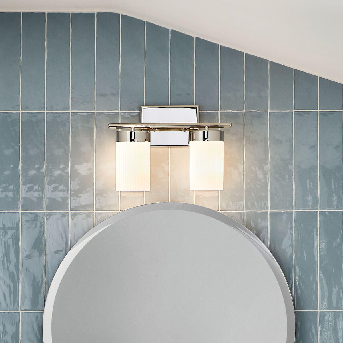 Kichler - 55111PN - Two Light Bath - Ciona - Polished Nickel