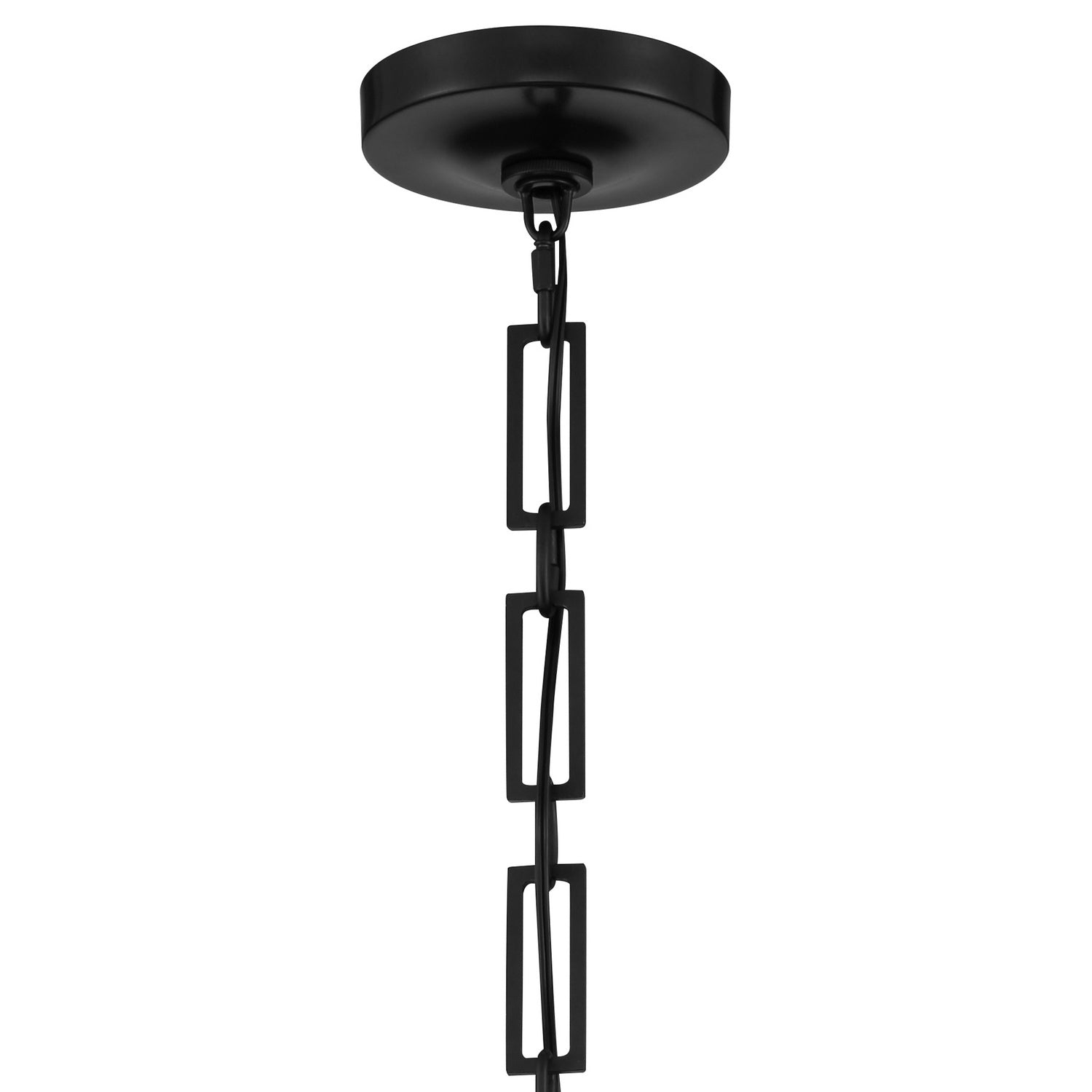 Crystorama - 8687-MK-GA - Three Light Chandelier - Alston - Matte Black + Antique Gold