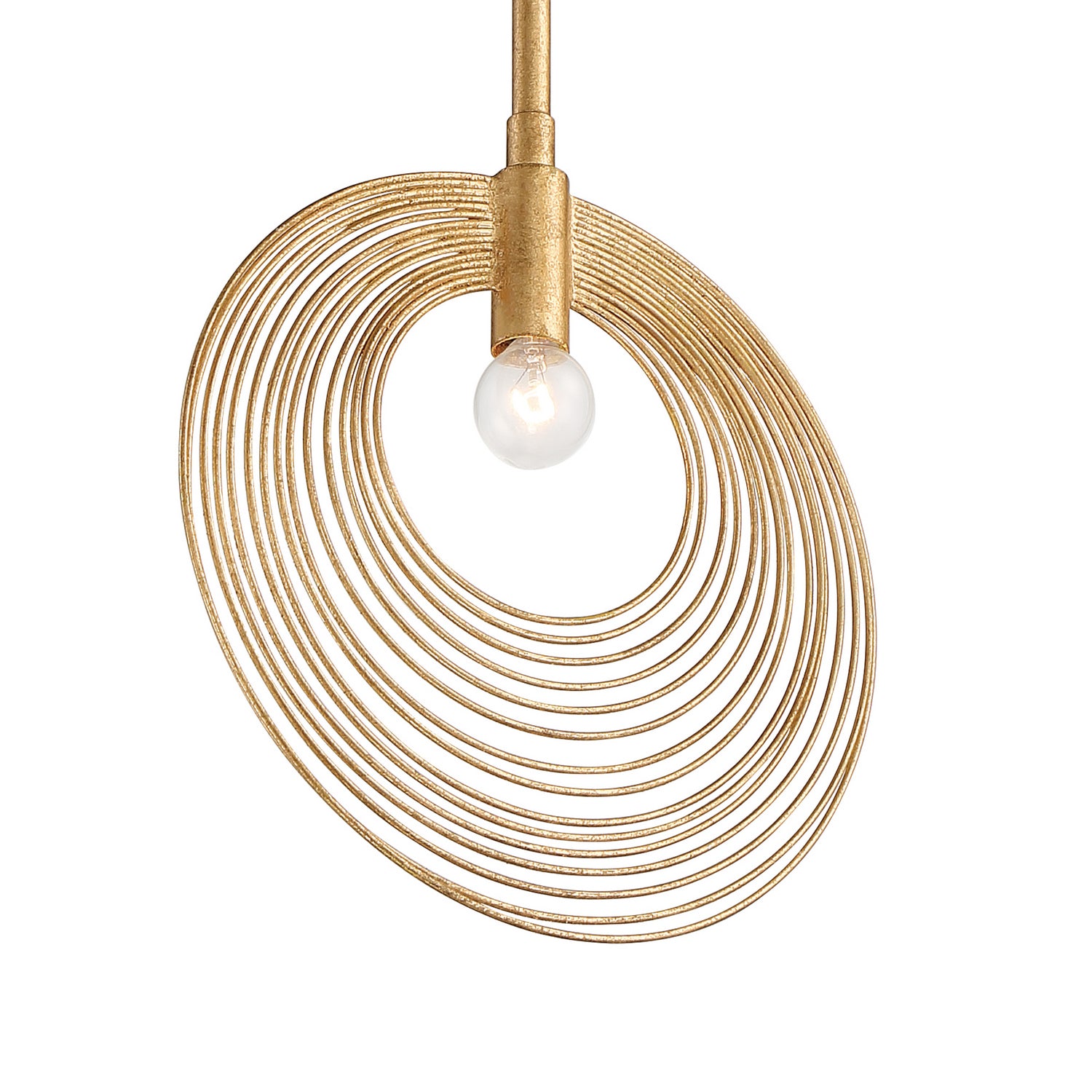 Crystorama - DOR-B7700-RG - One Light Pendant - Doral - Renaissance Gold