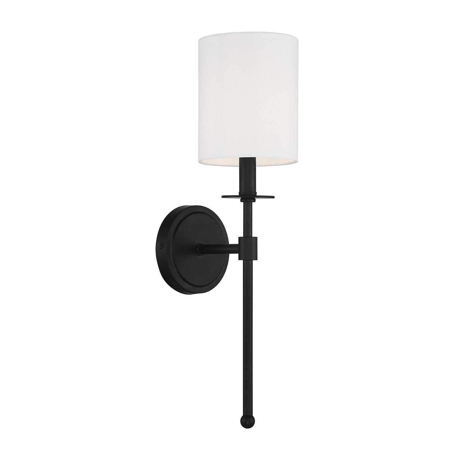 Meridian - M90057MBK - One Light Wall Sconce - Matte Black