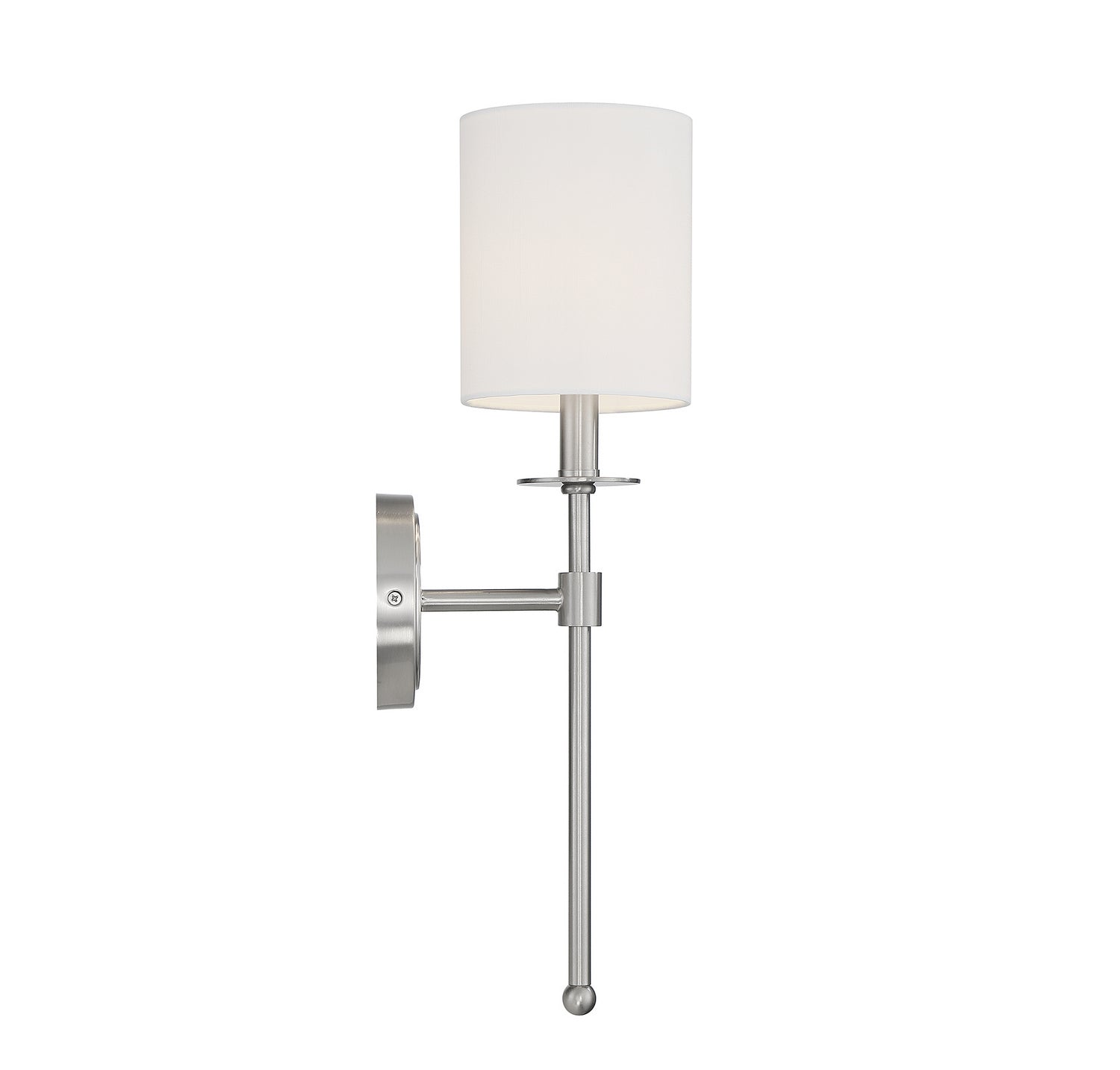 Meridian - M90057BN - One Light Wall Sconce - Brushed Nickel