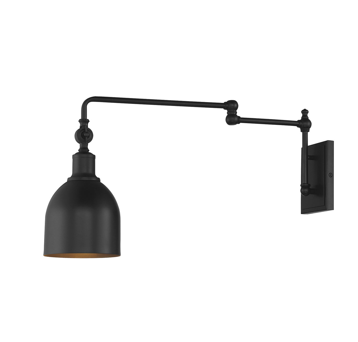 Meridian - M90019MBK - One Light Wall Sconce - Matte Black