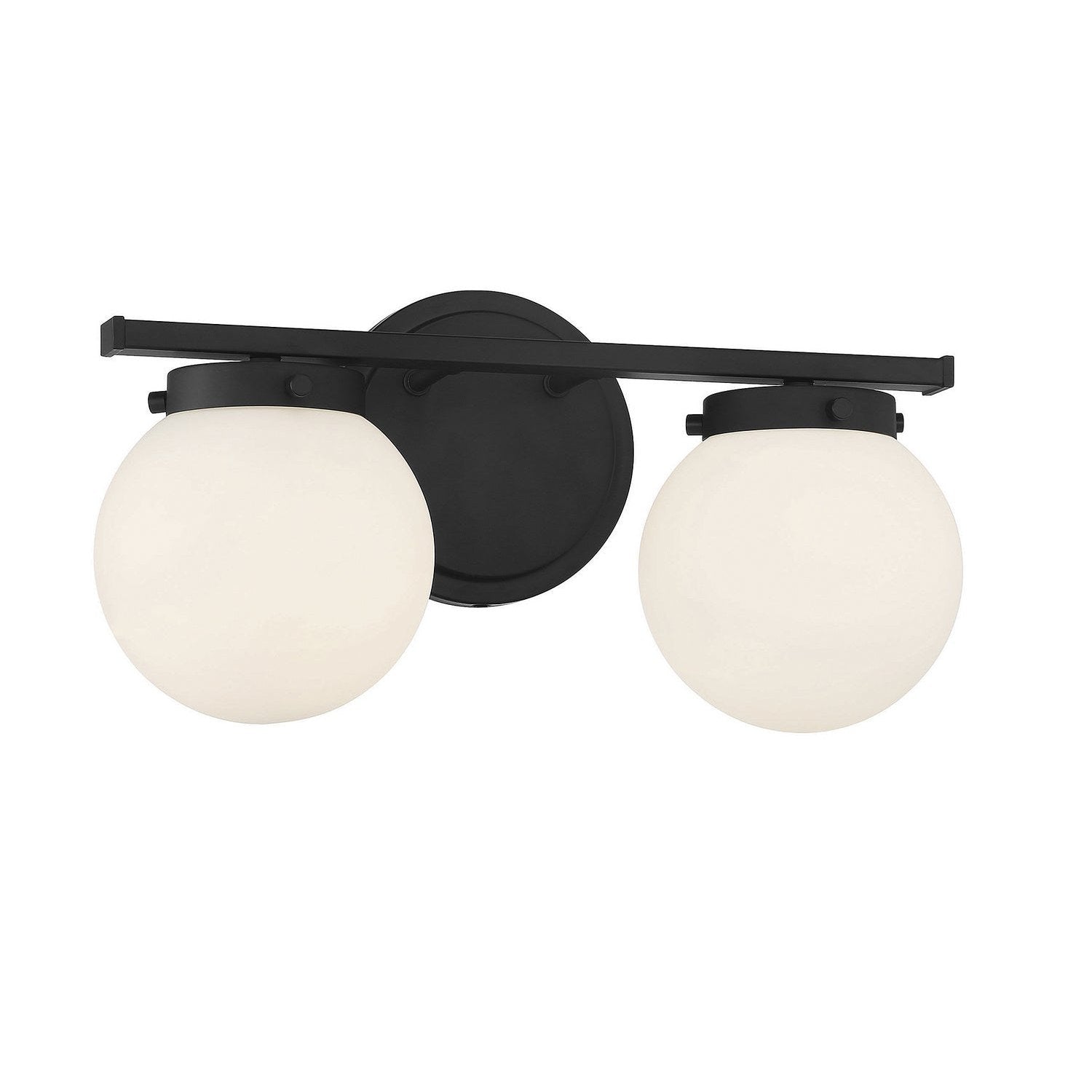 Meridian - M80047MBK - Two Light Bathroom Vanity Light - Matte Black