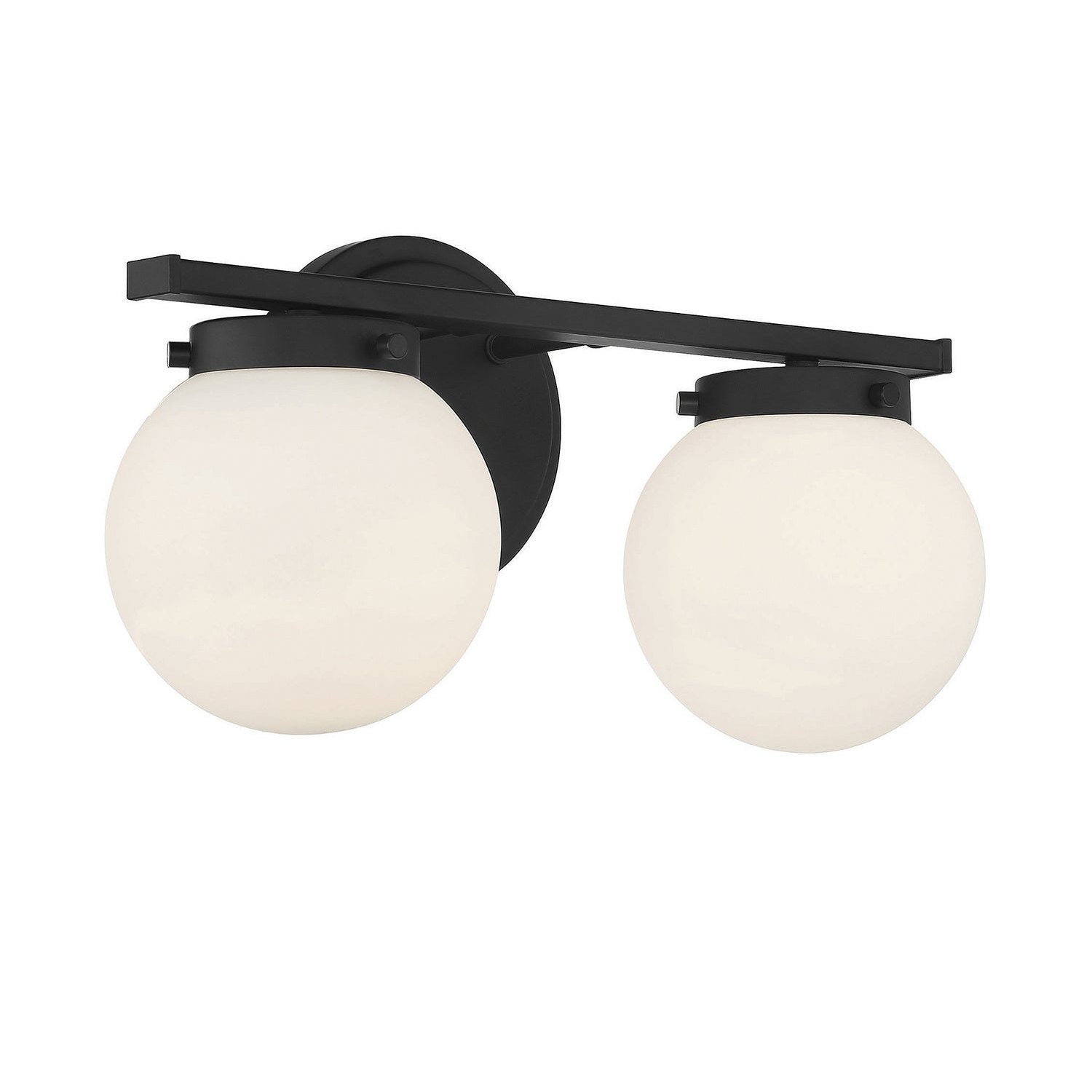 Meridian - M80047MBK - Two Light Bathroom Vanity Light - Matte Black