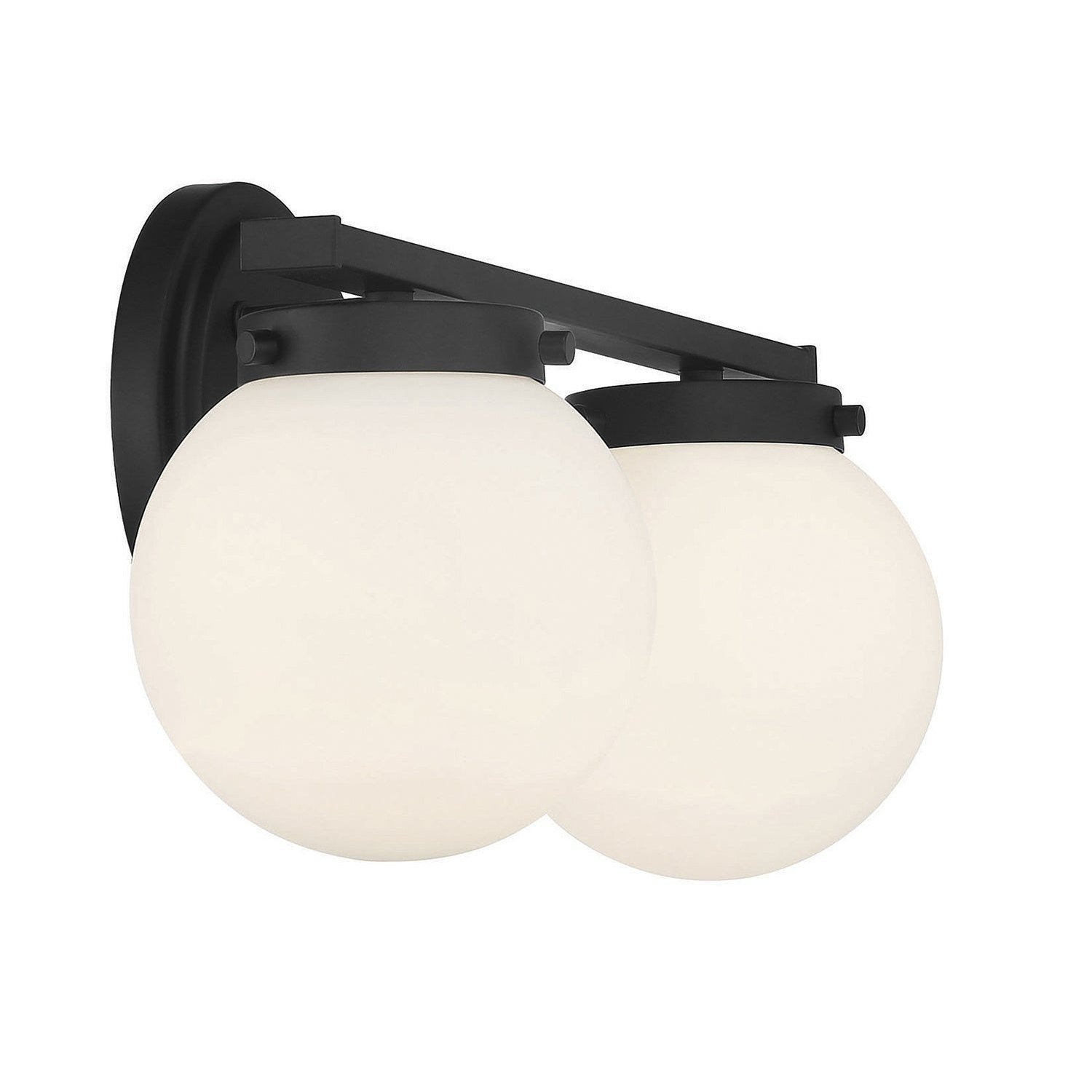 Meridian - M80047MBK - Two Light Bathroom Vanity Light - Matte Black
