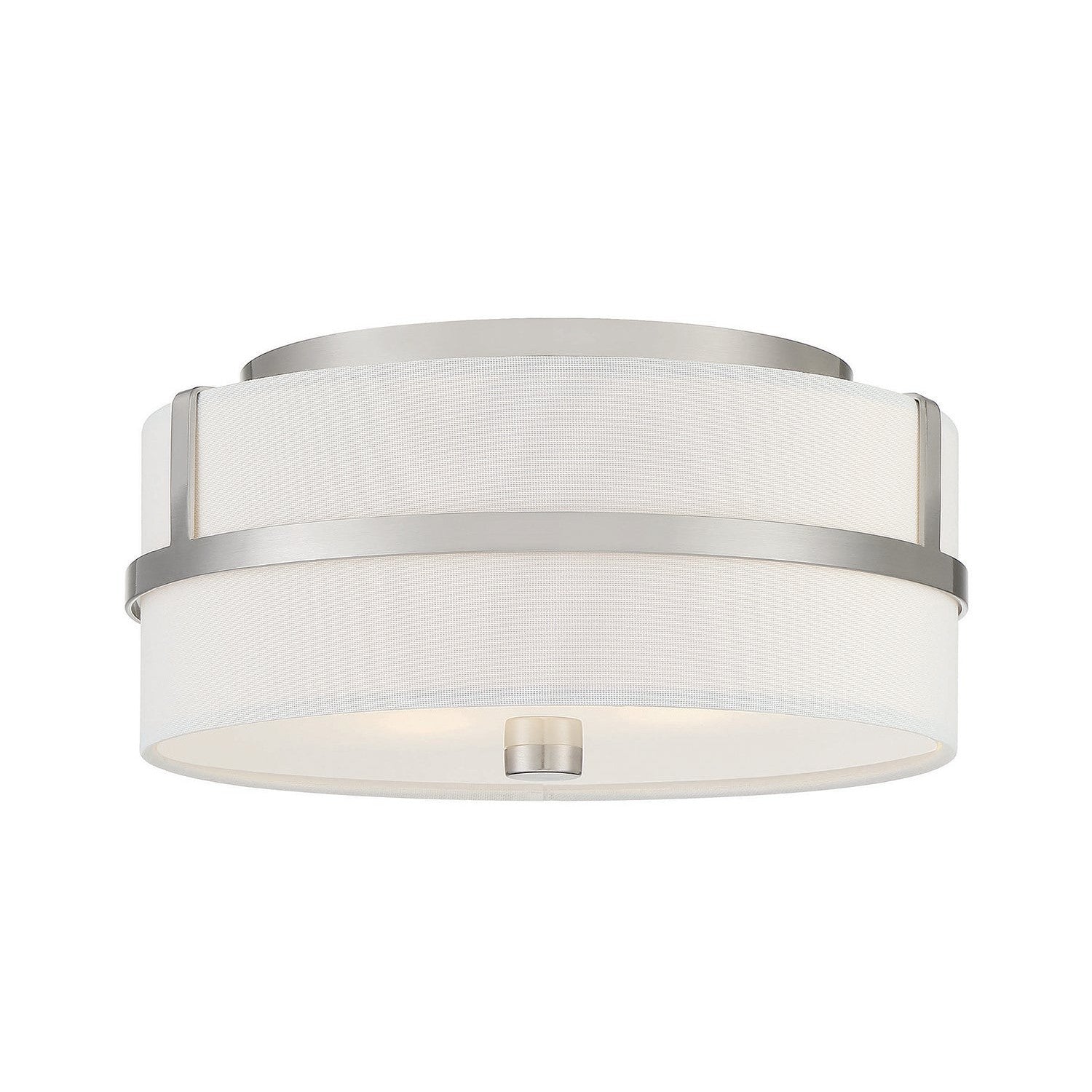 Meridian - M60065BN - Two Light Flush Mount - Brushed Nickel