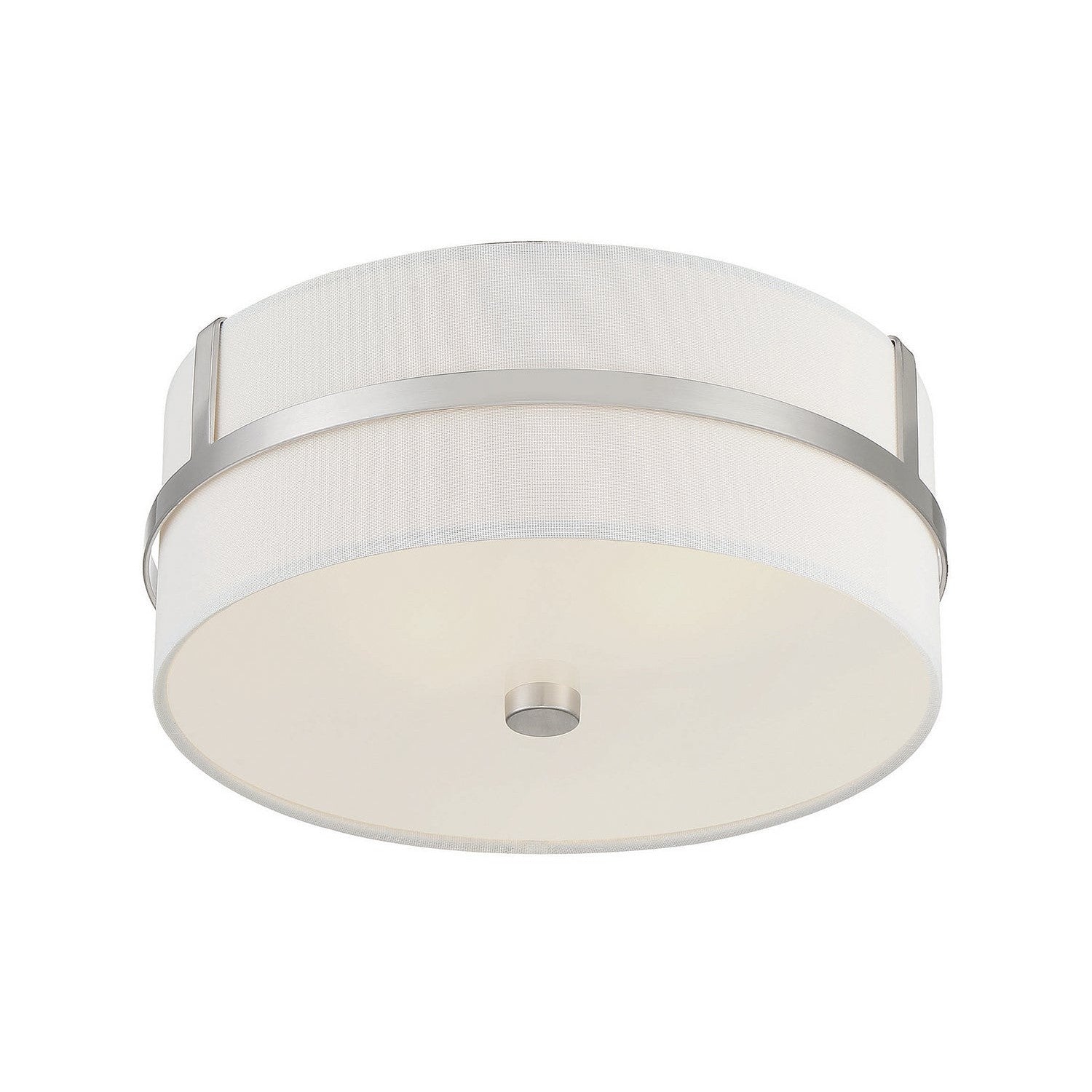Meridian - M60065BN - Two Light Flush Mount - Brushed Nickel