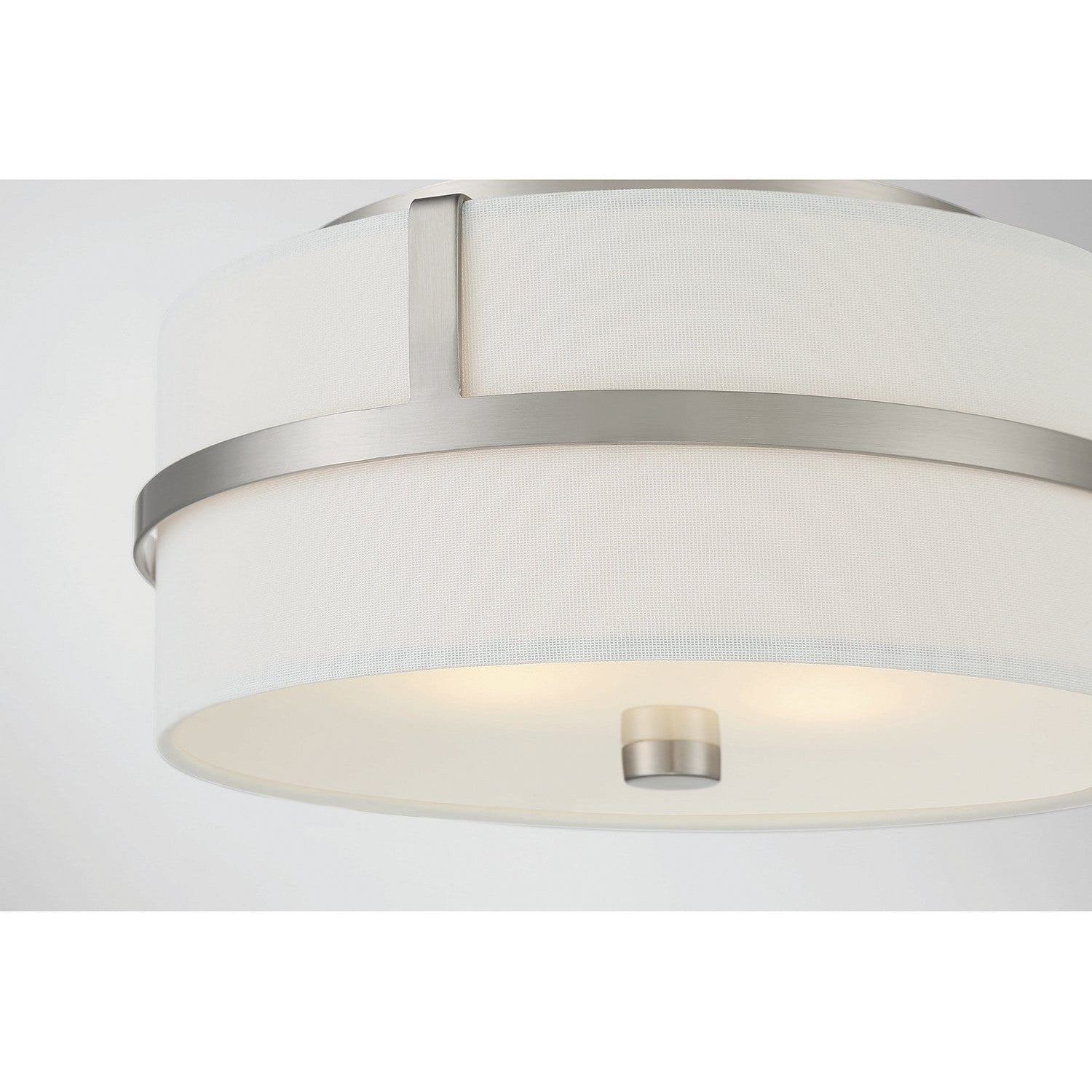 Meridian - M60065BN - Two Light Flush Mount - Brushed Nickel