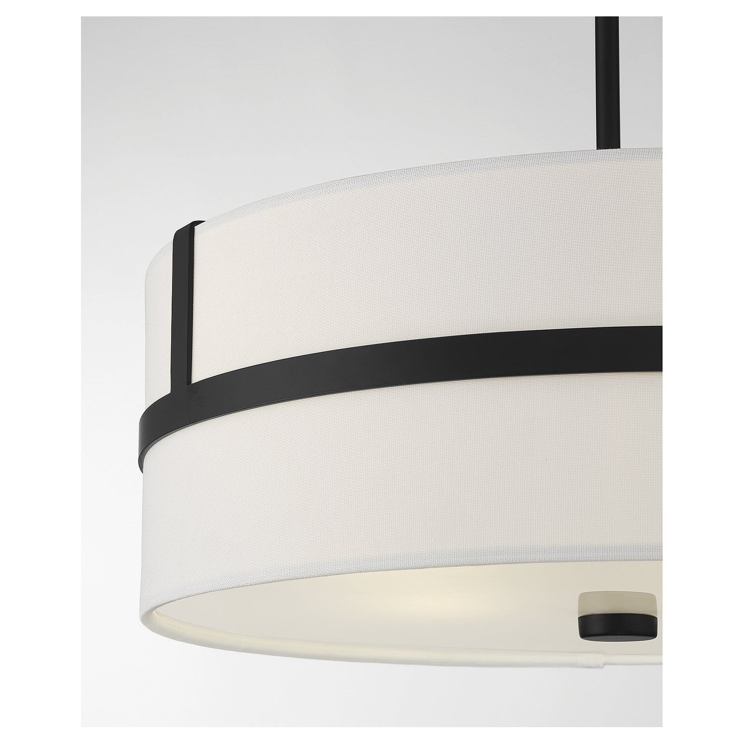 Meridian - M70102MBK - Four Light Pendant - Matte Black