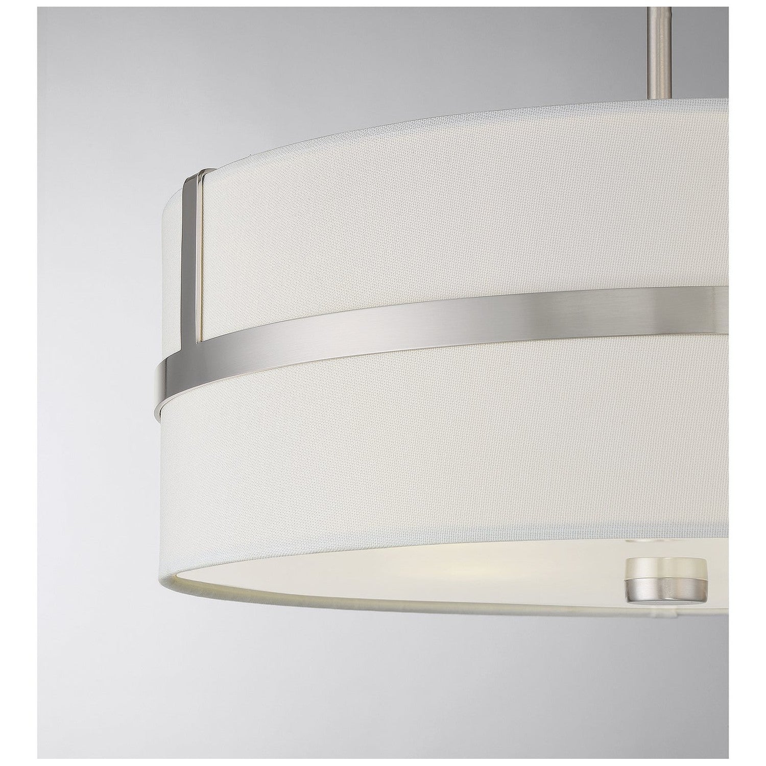 Meridian - M70102BN - Four Light Pendant - Brushed Nickel
