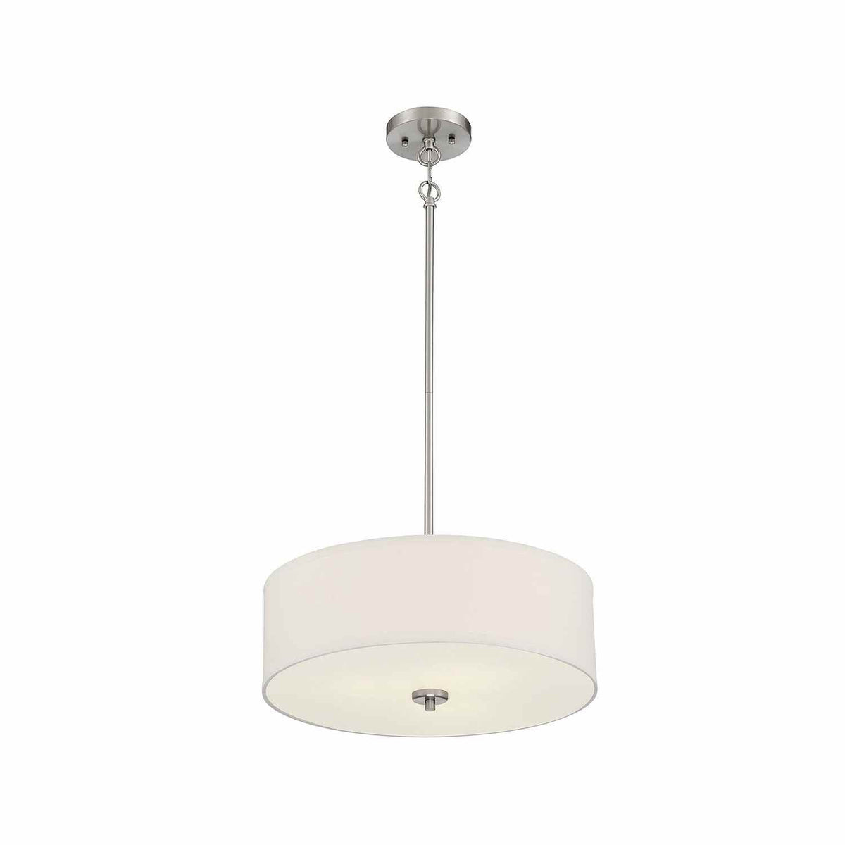 Meridian - M70109BN - Three Light Pendant - Brushed Nickel