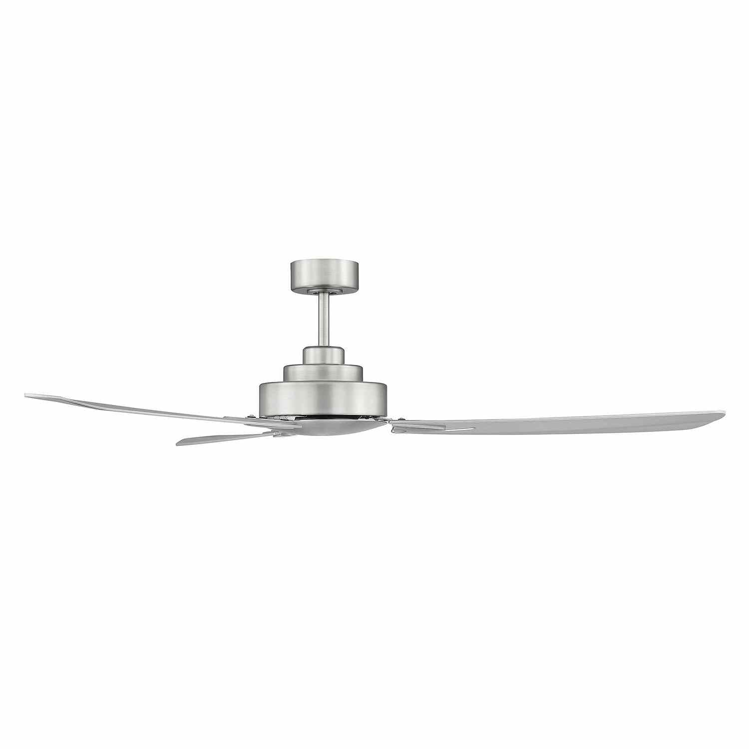 Meridian - M2010BN - 58"Ceiling Fan - Brushed Nickel