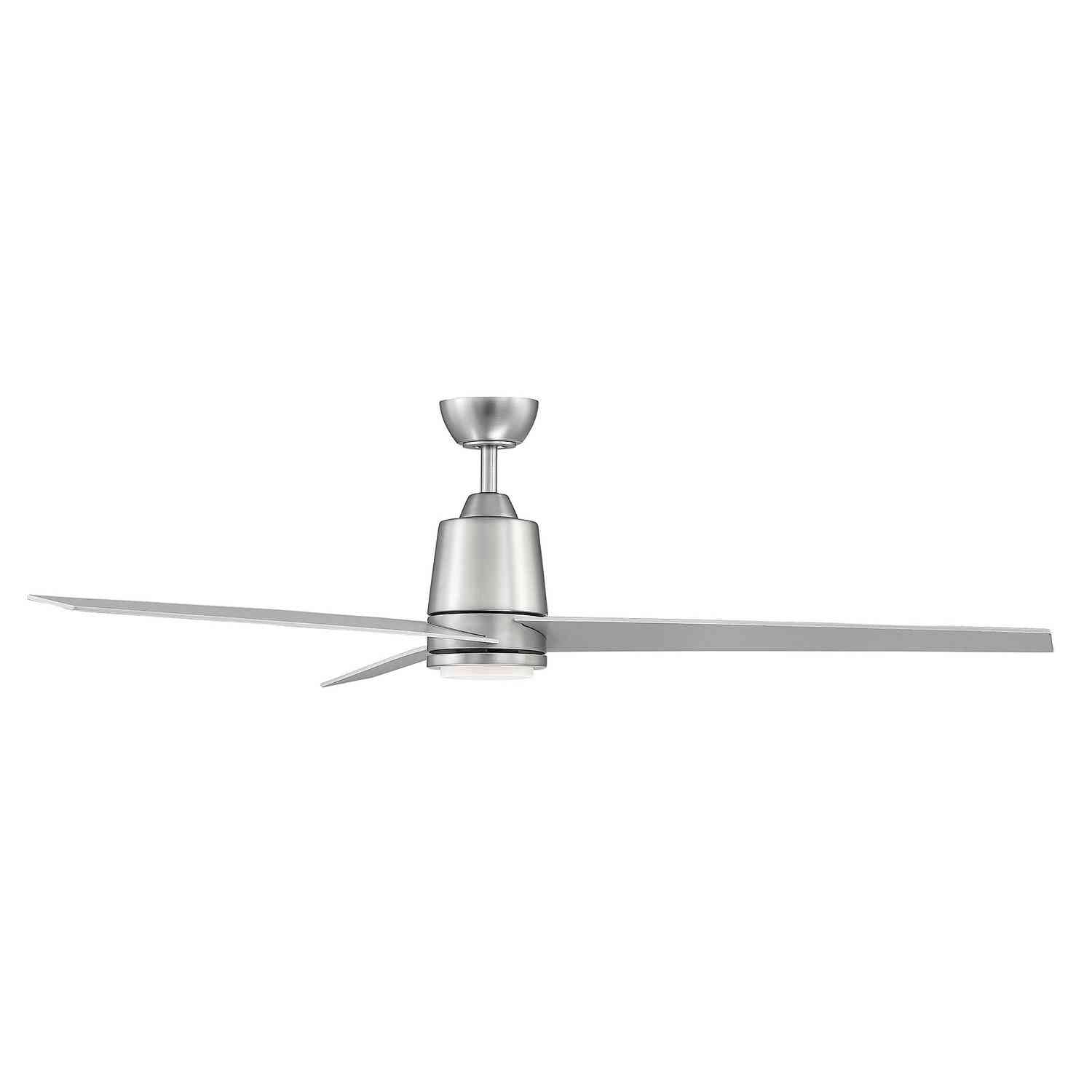Meridian - M2013BNRV - 56"Ceiling Fan - Brushed Nickel
