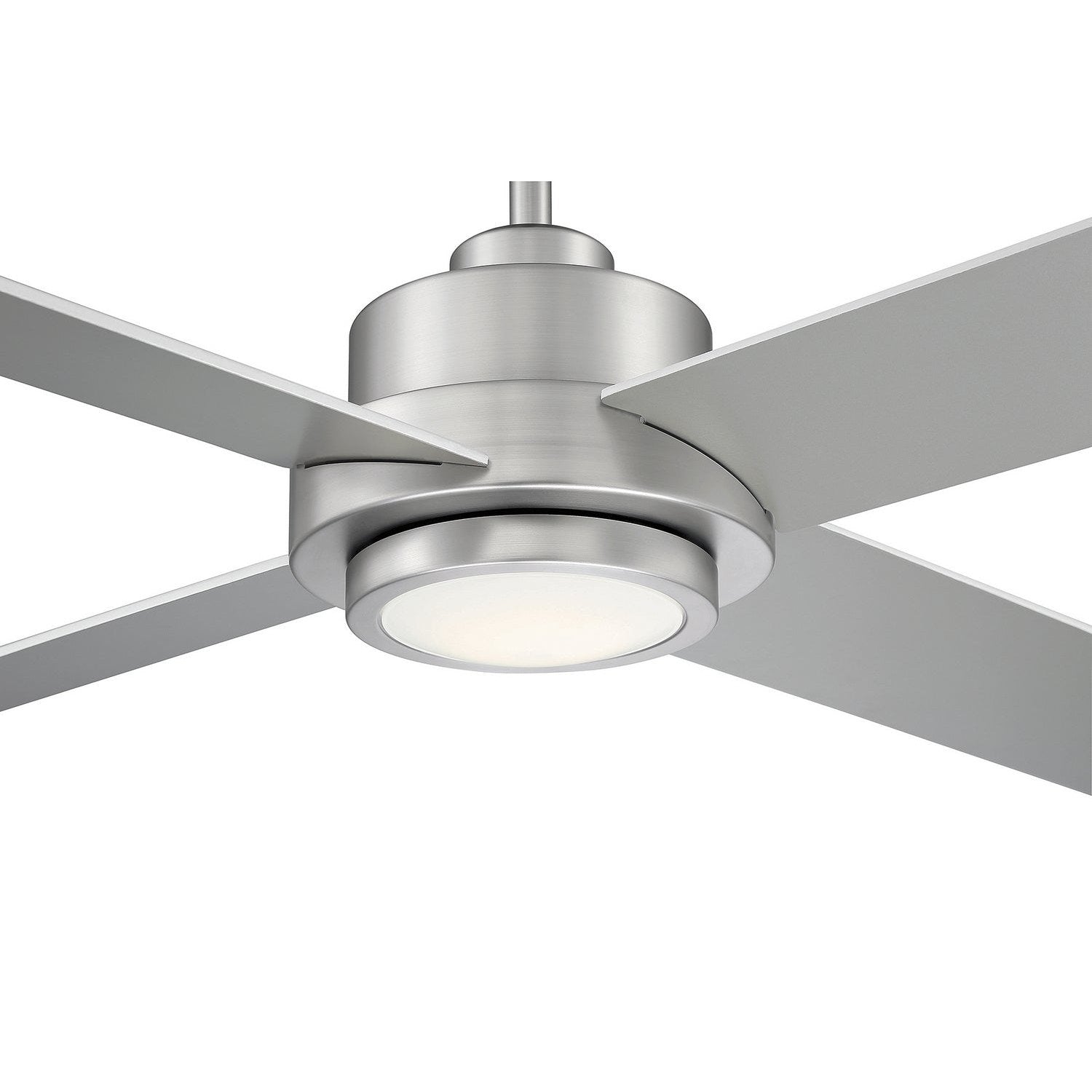 Meridian - M2011BNRV - 56"Ceiling Fan - Brushed Nickel