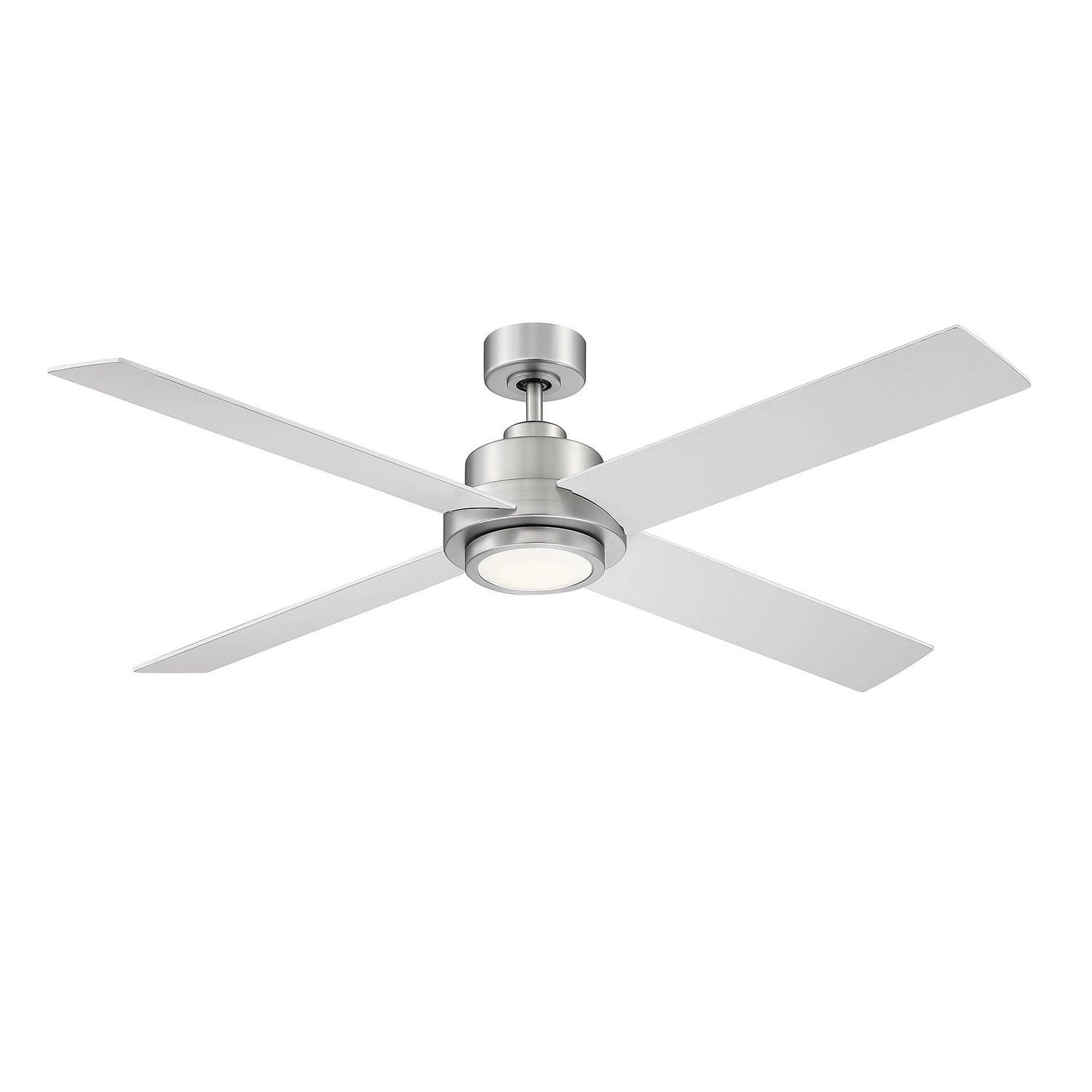 Meridian - M2011BNRV - 56"Ceiling Fan - Brushed Nickel