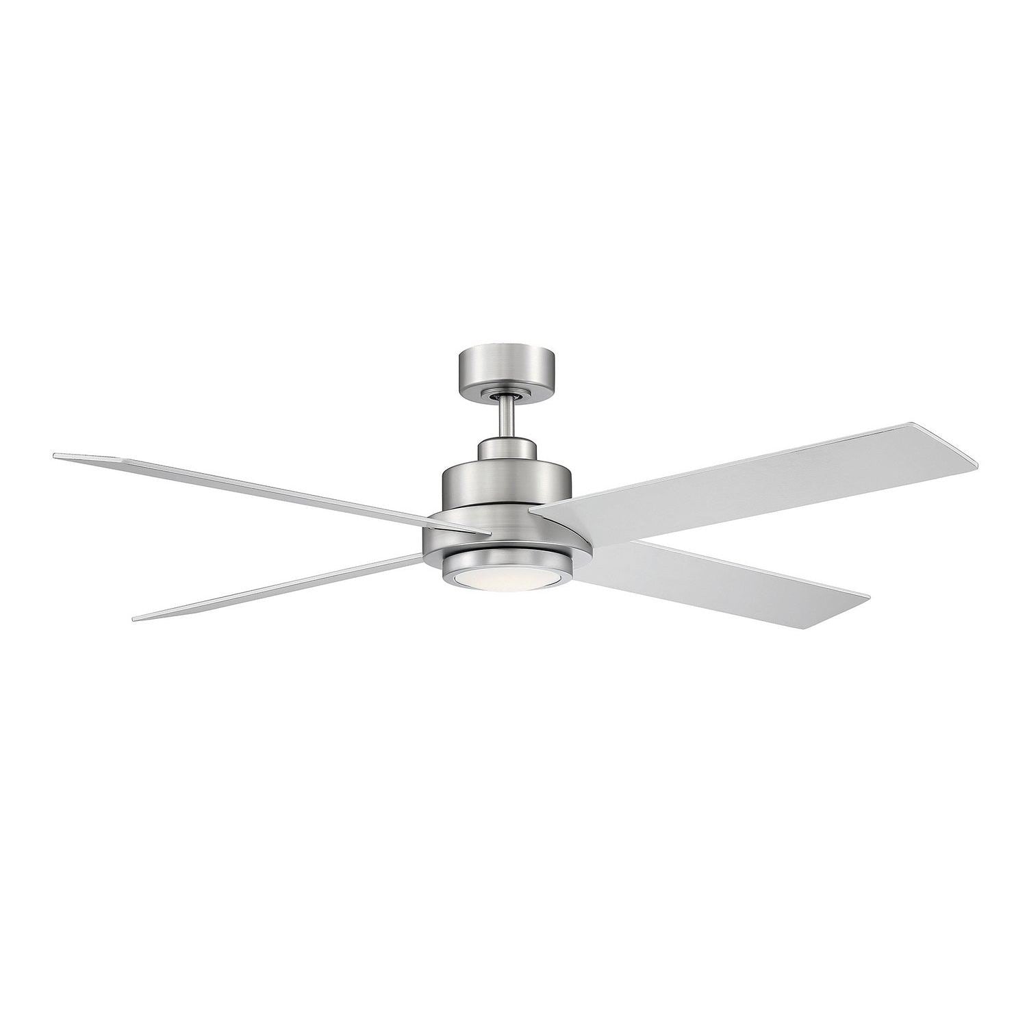 Meridian - M2011BNRV - 56"Ceiling Fan - Brushed Nickel