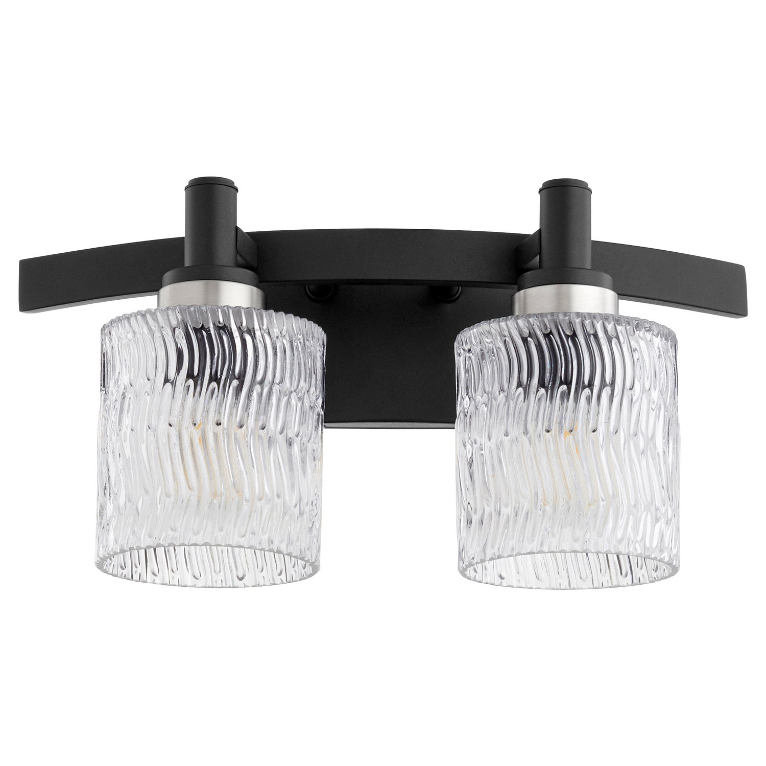 Quorum - 5184-2-69 - Two Light Vanity - Stadium - Textured Black