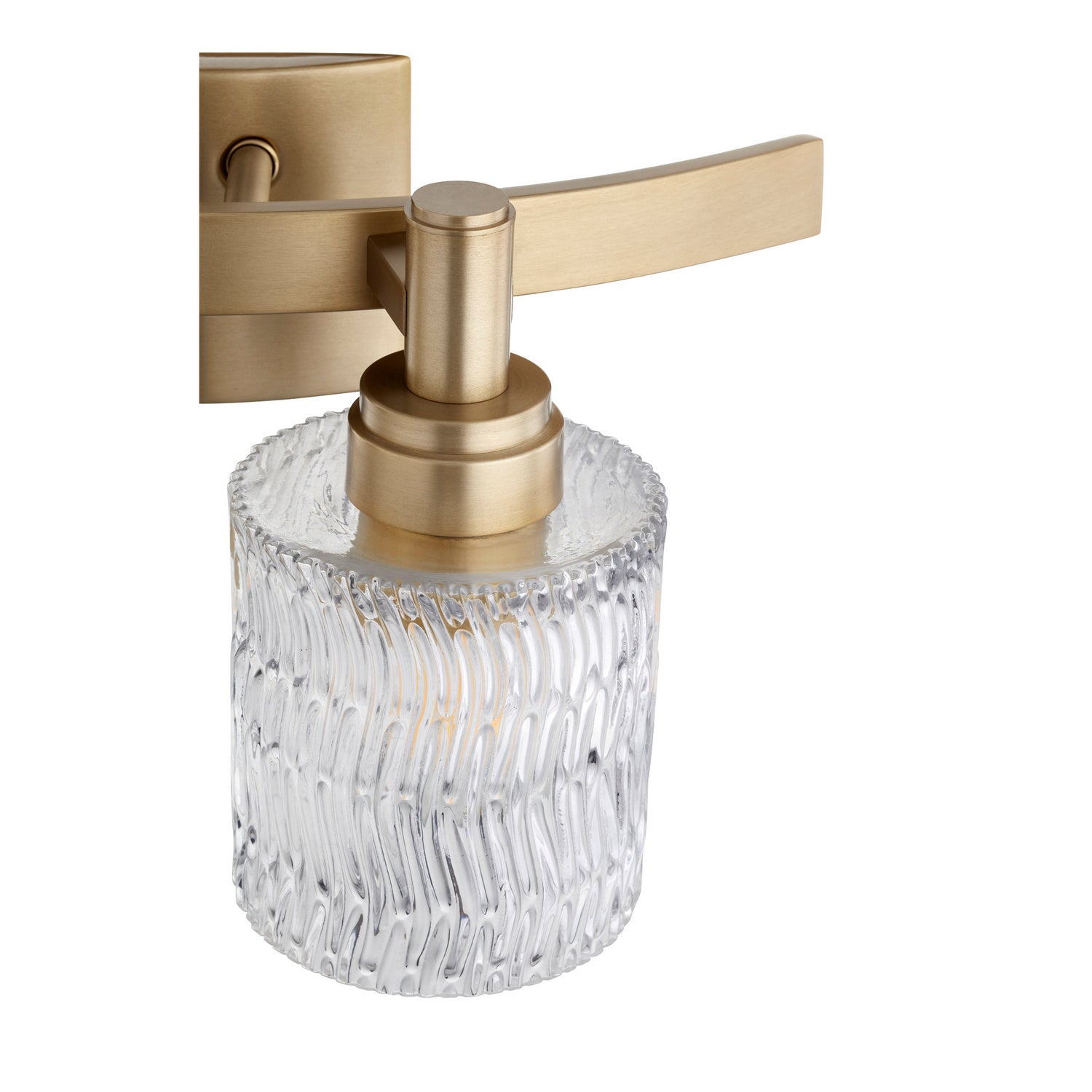 Quorum - 5184-2-80 - Two Light Vanity - Stadium - Aged Brass
