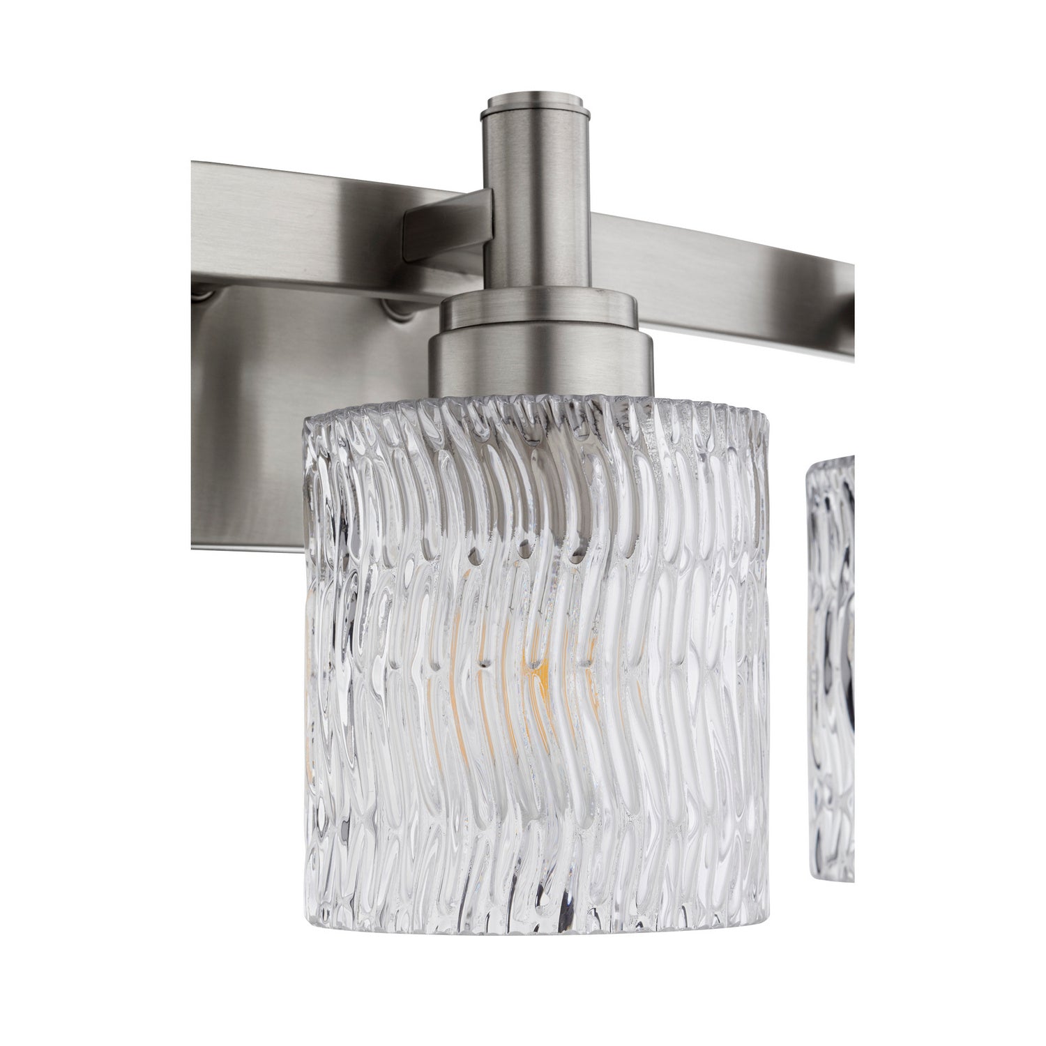 Quorum - 5184-3-65 - Three Light Vanity - Stadium - Satin Nickel
