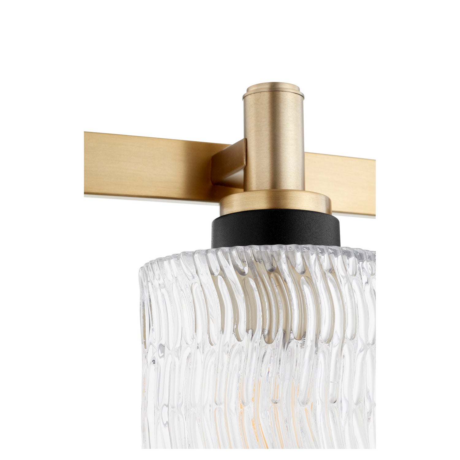 Quorum - 5184-4-80 - Four Light Vanity - Stadium - Aged Brass