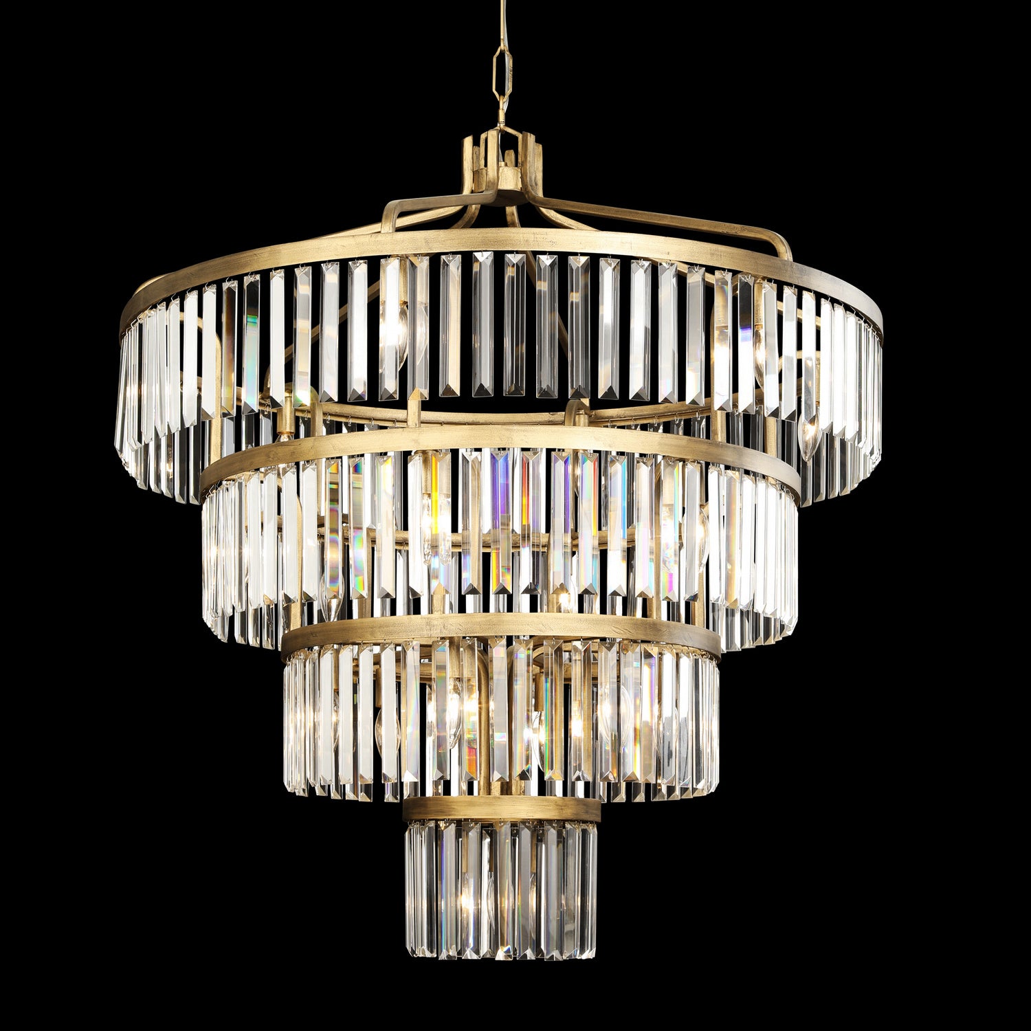 Varaluz - 297P19HG - 19 Light Pendant - Social Club - Havana Gold