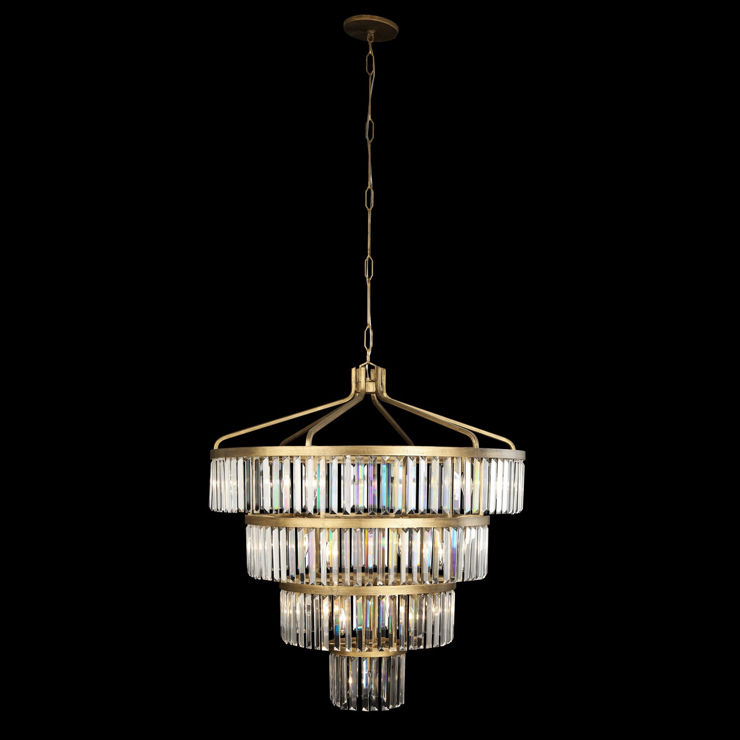 Varaluz - 297P19HG - 19 Light Pendant - Social Club - Havana Gold