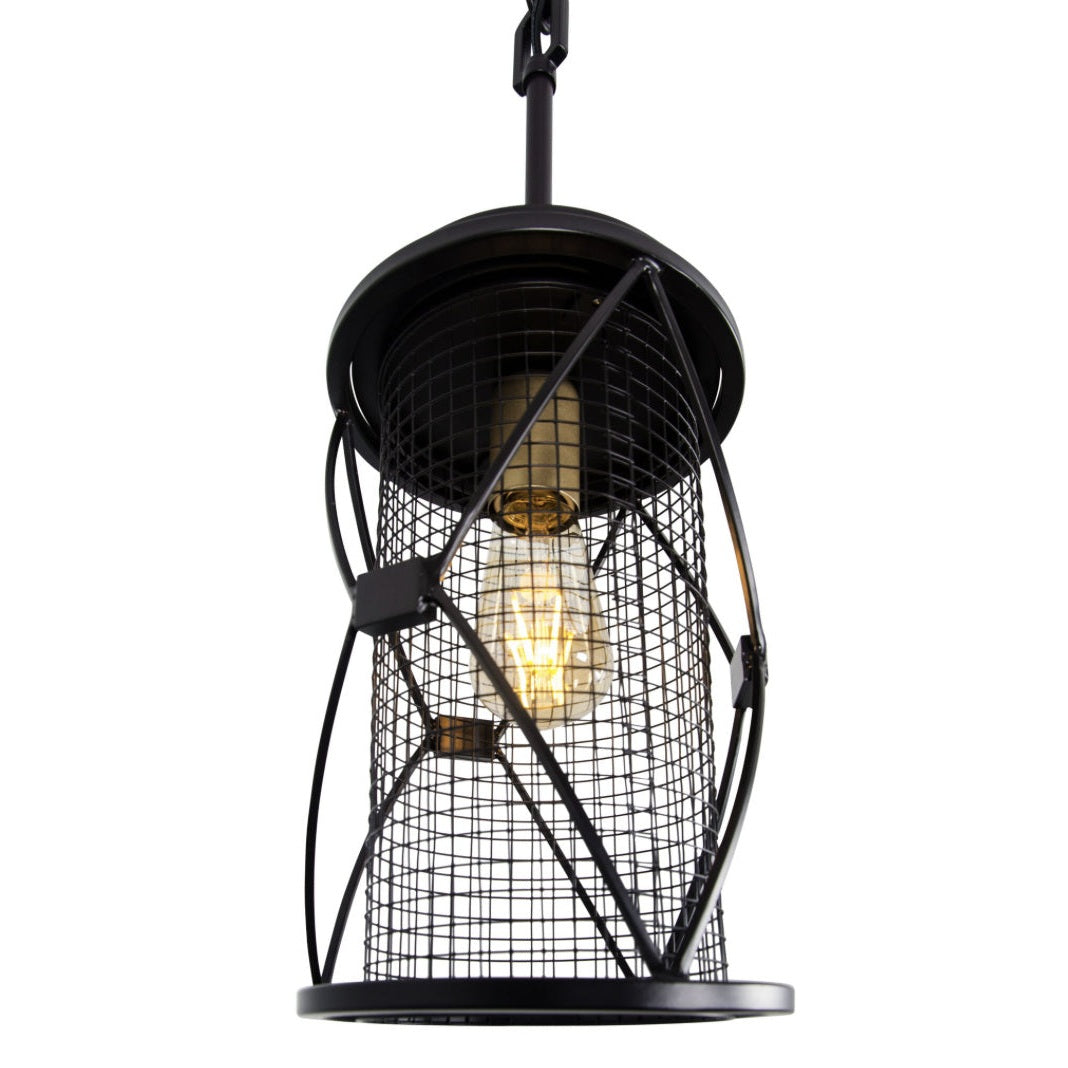Varaluz - 612610 - One Light Pendant - Harlequin - Warm Bronze/Gold