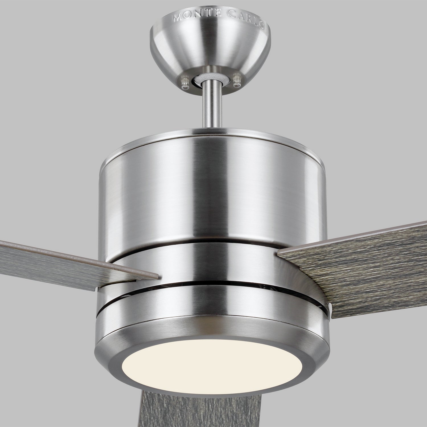 Generation Lighting - 3VNMR56BSLGD-V1 - 56" Ceiling Fan - Vision - Brushed Steel