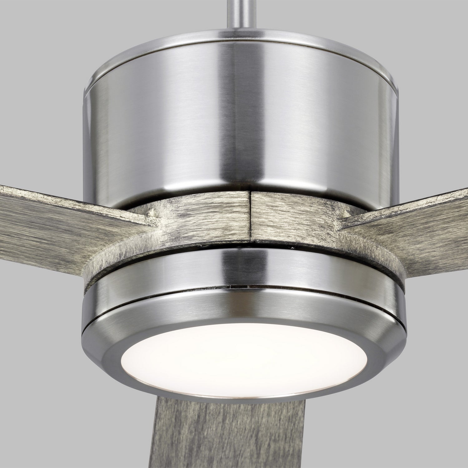 Generation Lighting - 3VNR52BSLGD-V1 - 52" Ceiling Fan - Vision - Brushed Steel