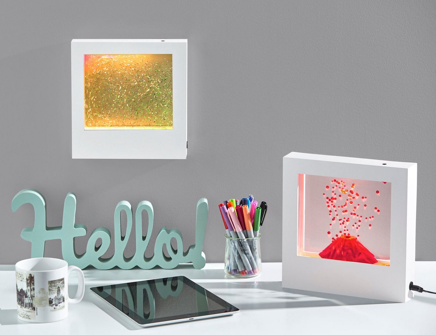 Adesso Home - SL3983-02 - LED Light Box - Light Box - White