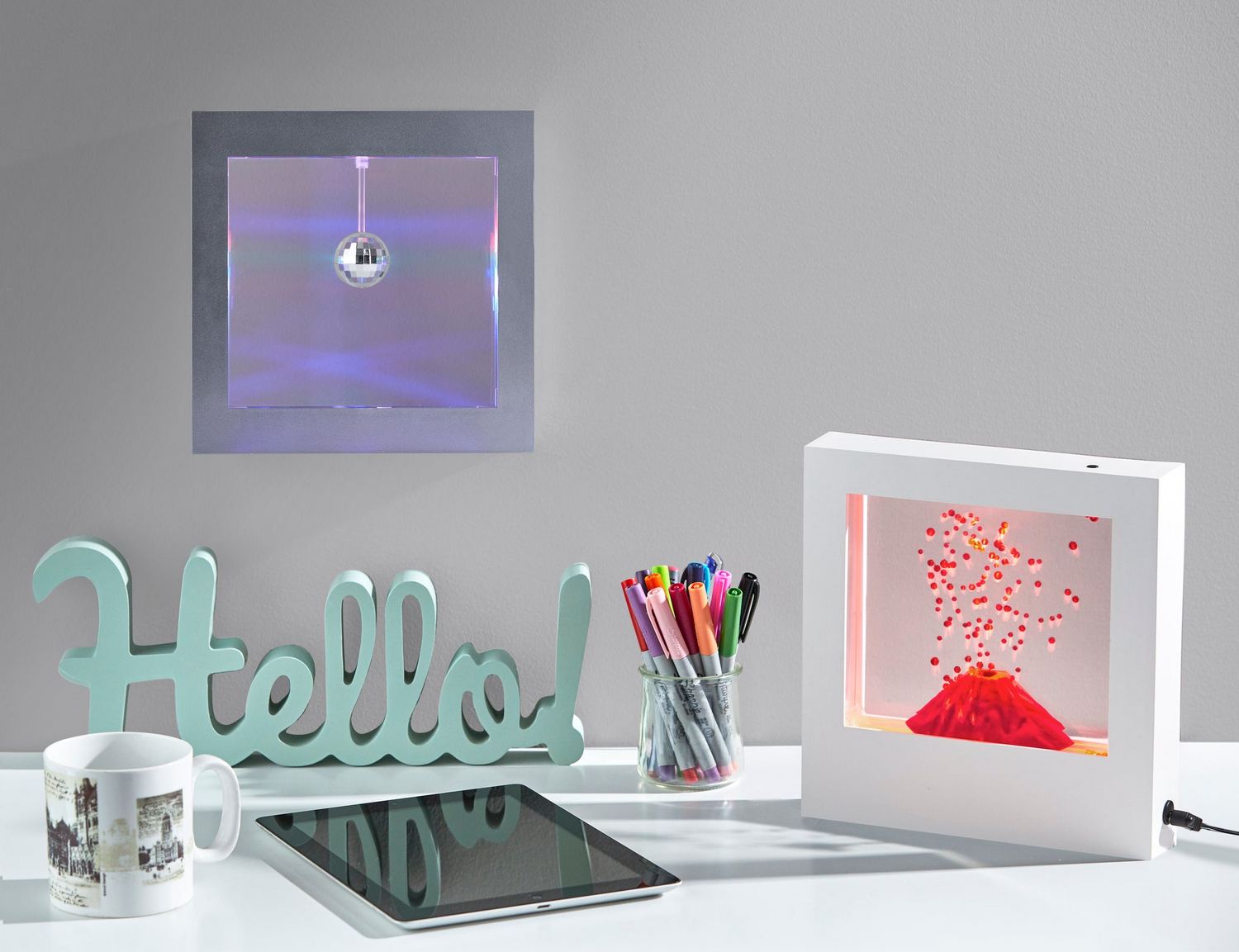 Adesso Home - SL3983-02 - LED Light Box - Light Box - White