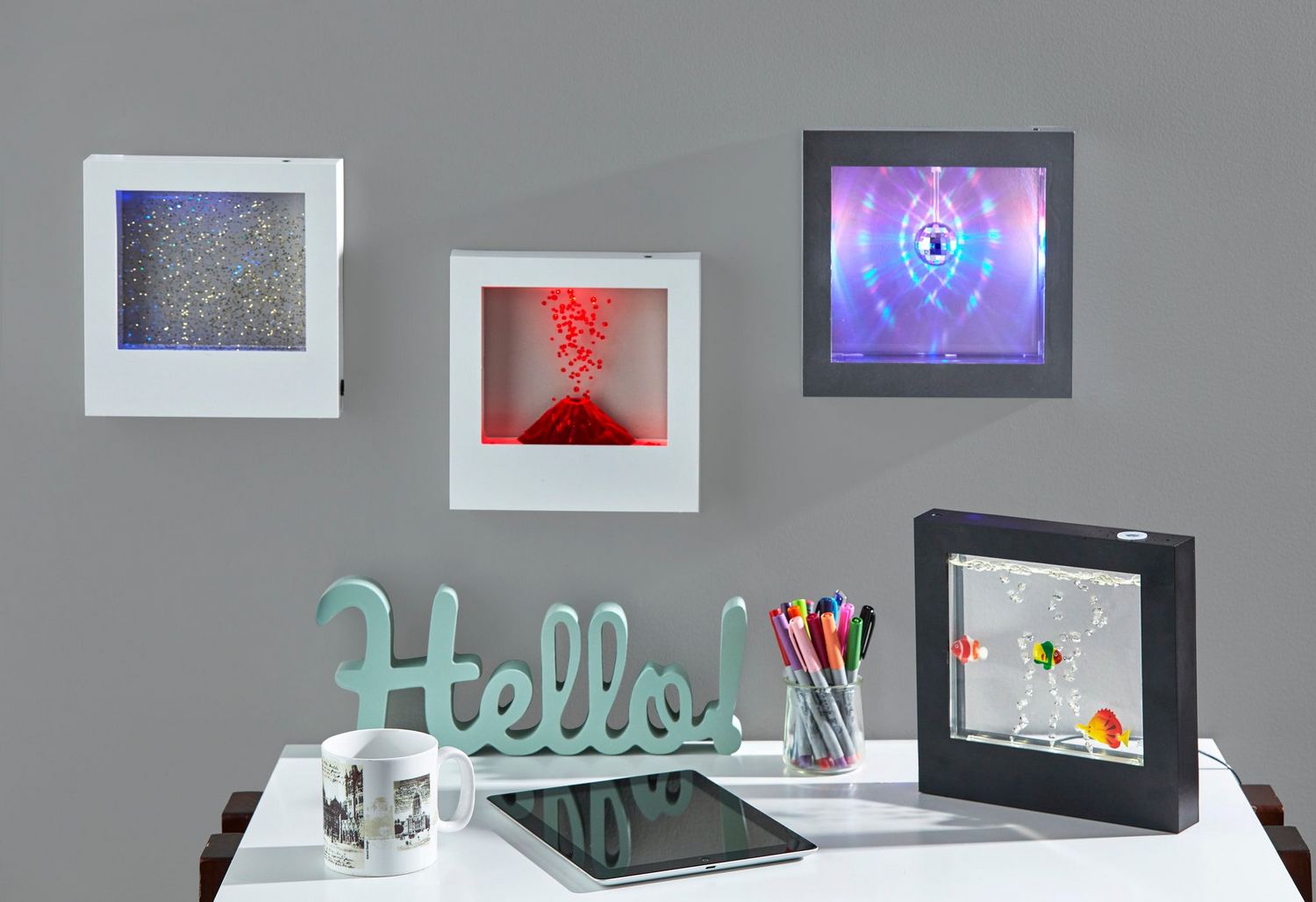 Adesso Home - SL3983-02 - LED Light Box - Light Box - White